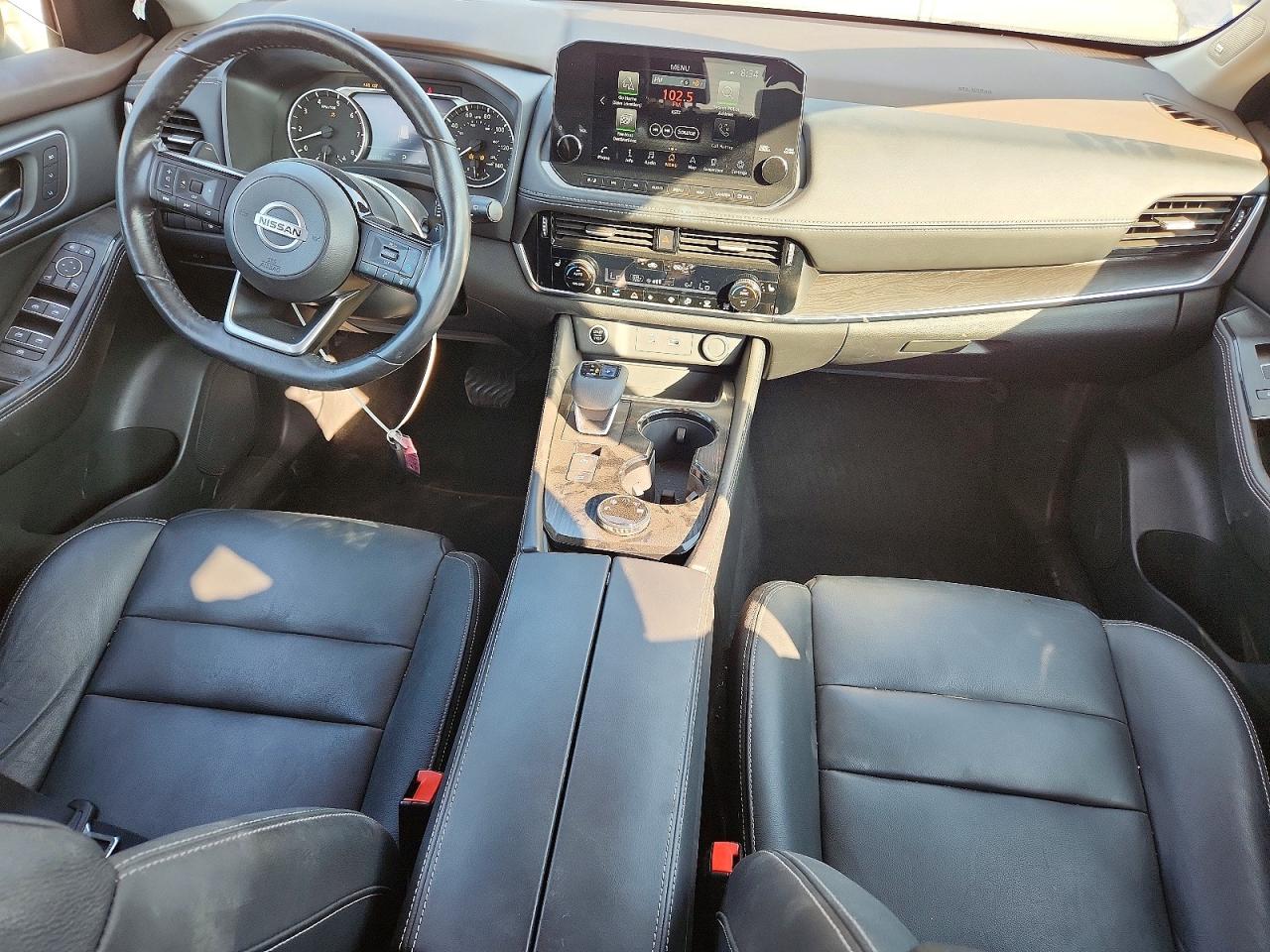 2021 Nissan Rogue Sl Blue vin: 5N1AT3CB9MC696092