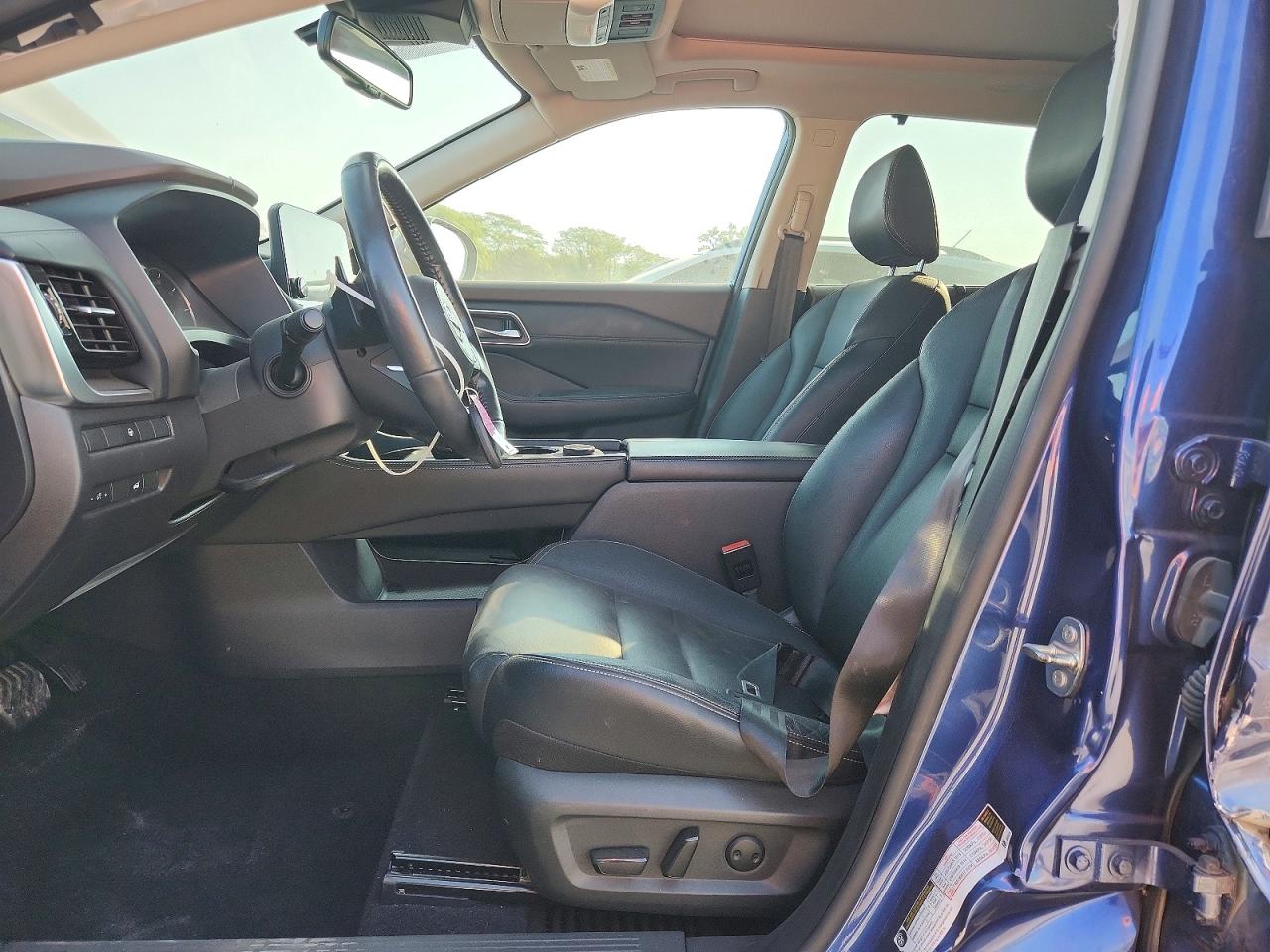 2021 Nissan Rogue Sl Blue vin: 5N1AT3CB9MC696092