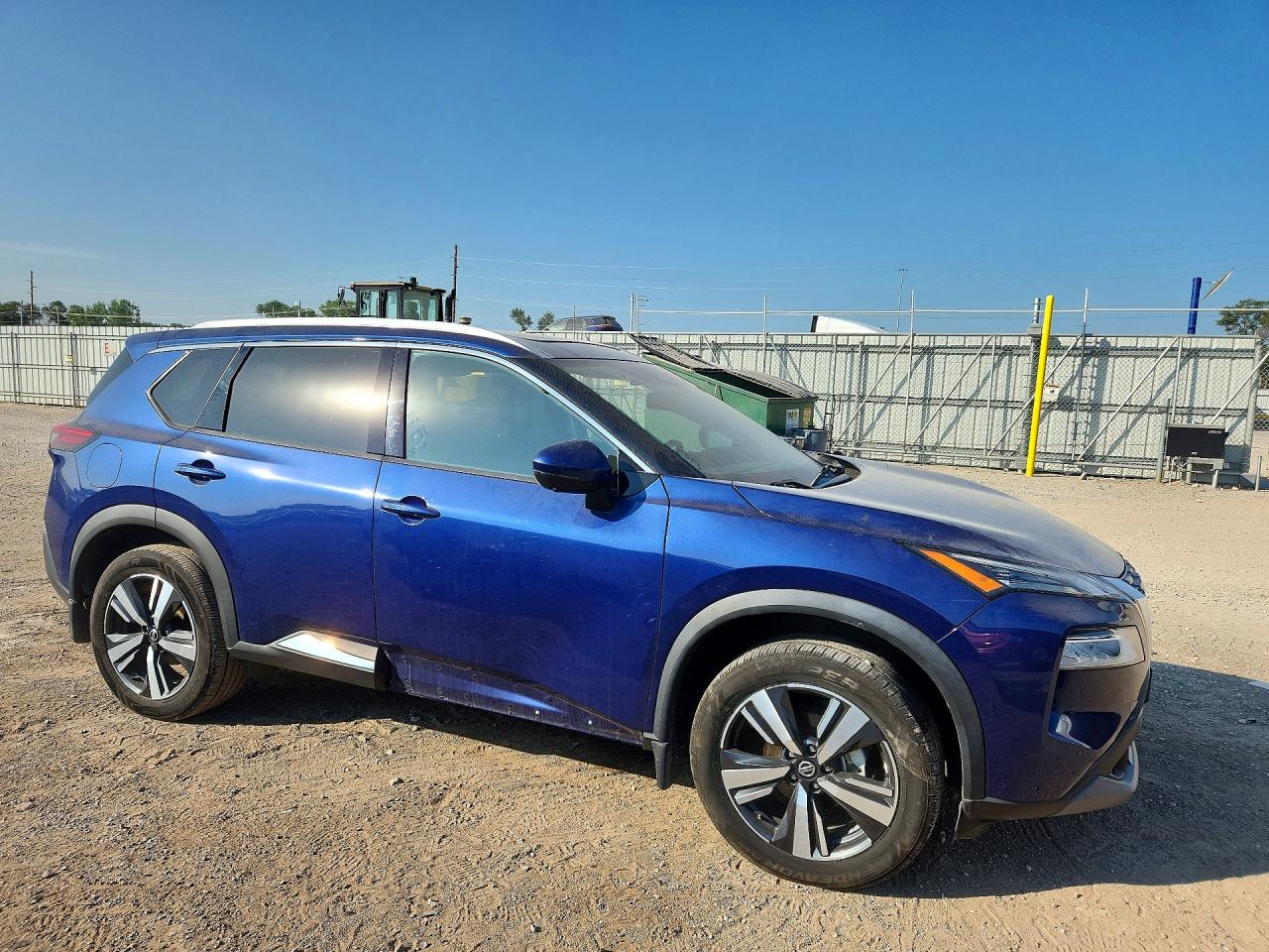 2021 Nissan Rogue Sl Blue vin: 5N1AT3CB9MC696092