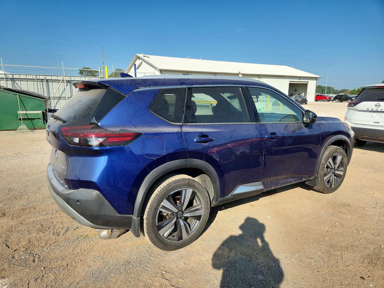 2021 Nissan Rogue Sl Blue vin: 5N1AT3CB9MC696092