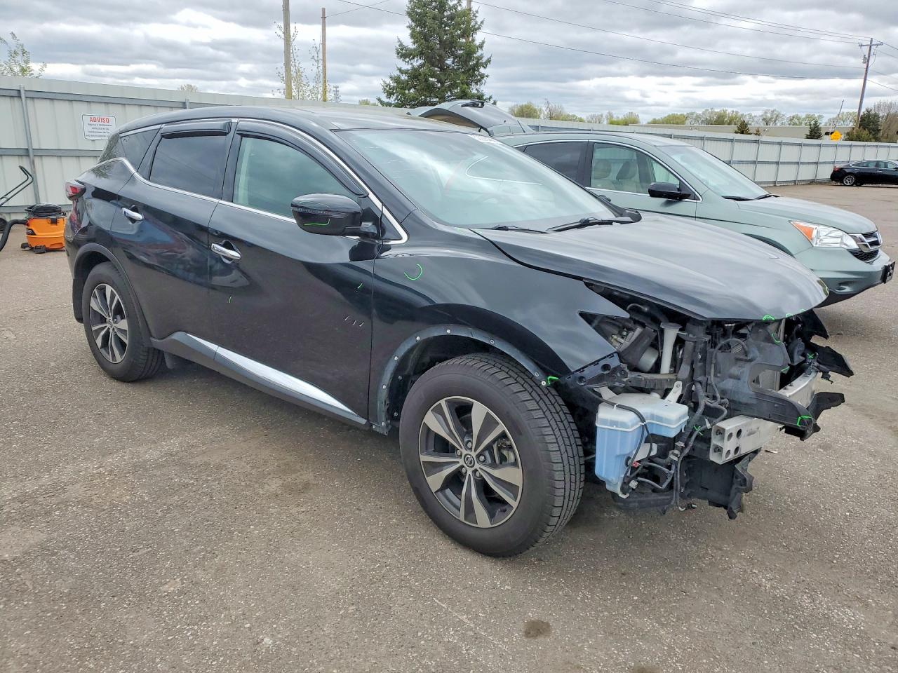 2020 Nissan Murano S Black vin: 5N1AZ2AS5LN116030