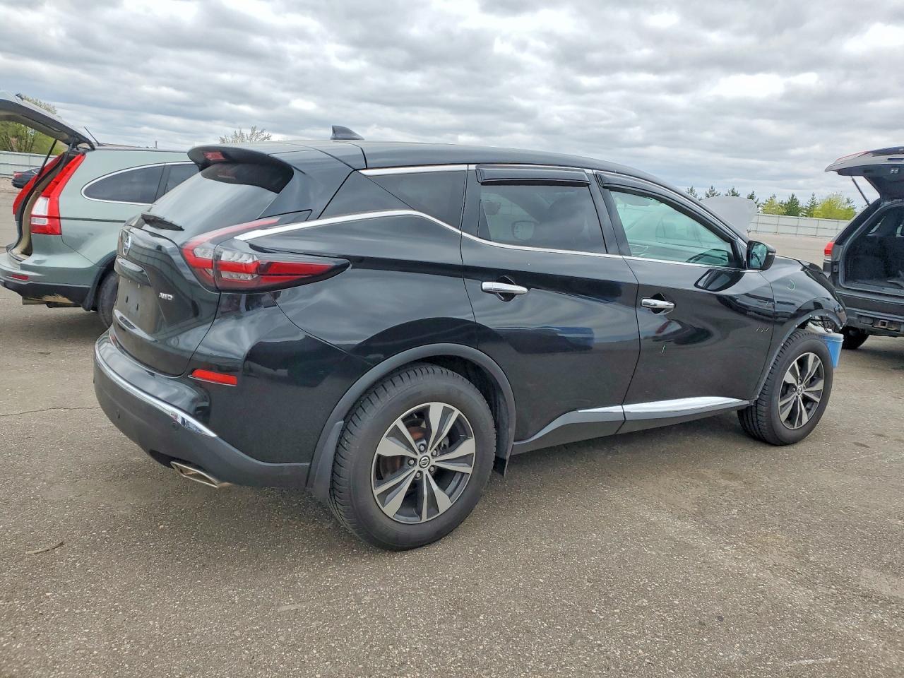 2020 Nissan Murano S Black vin: 5N1AZ2AS5LN116030