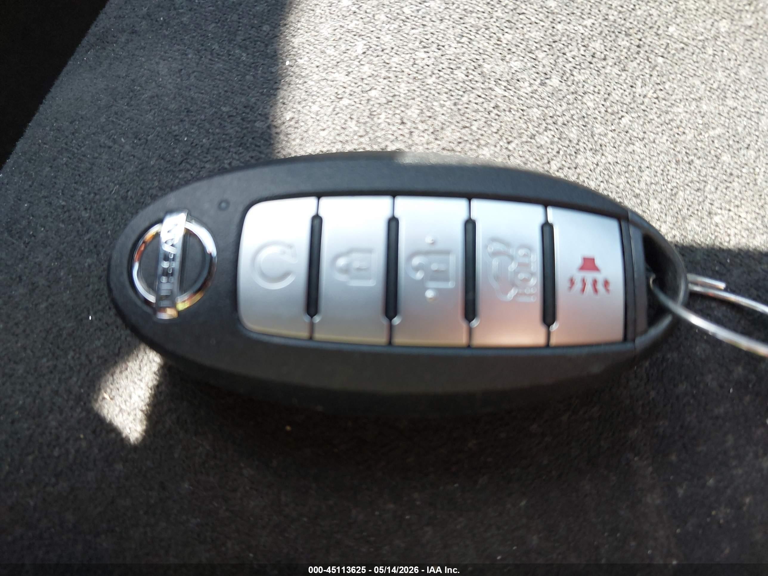 2020 Nissan Murano S Intelligent Awd Black vin: 5N1AZ2AS5LN148833