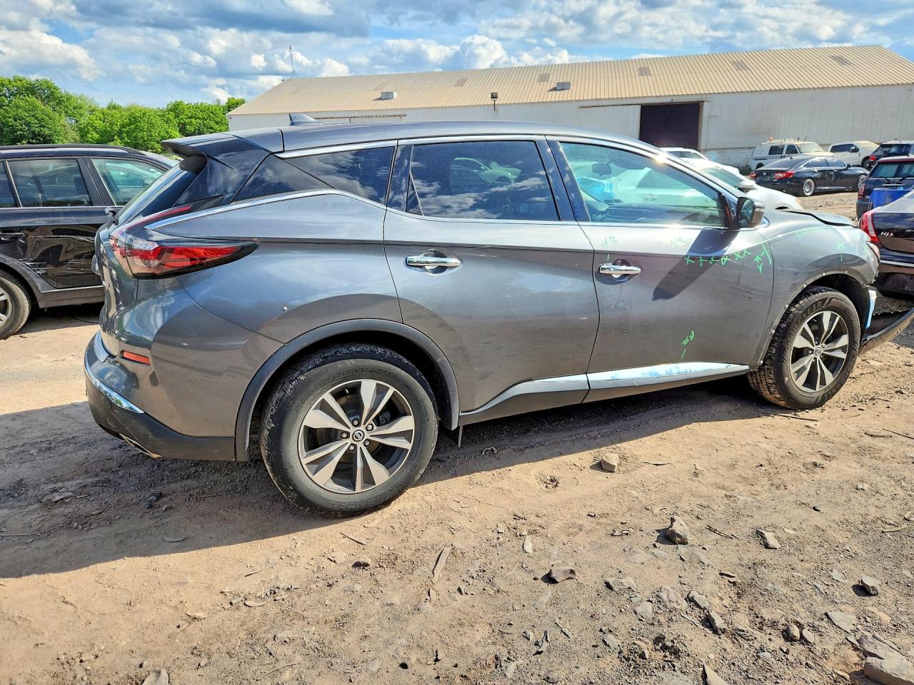 2020 Nissan Murano S Silver vin: 5N1AZ2AS9LN128357