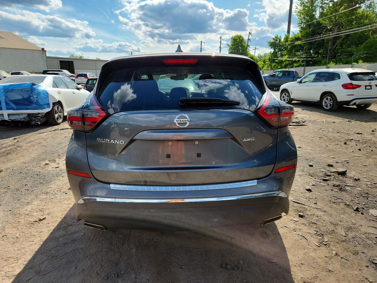 2020 Nissan Murano S Silver vin: 5N1AZ2AS9LN128357