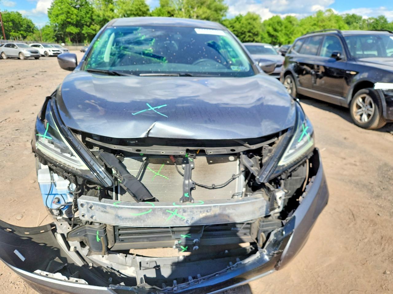 2020 Nissan Murano S Silver vin: 5N1AZ2AS9LN128357