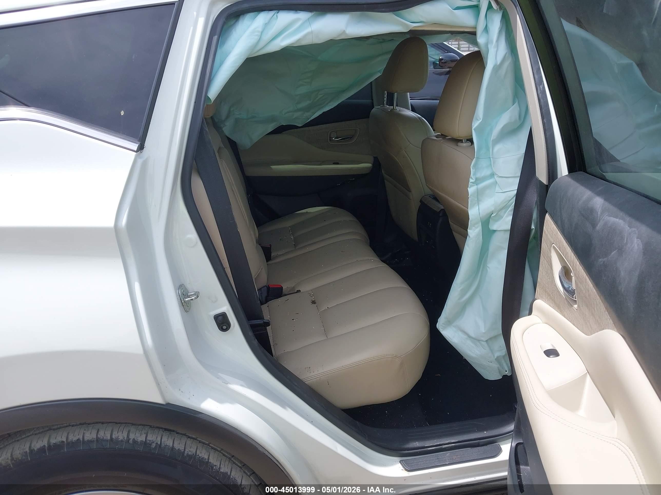 2020 Nissan Murano Sv Fwd White vin: 5N1AZ2BJ3LN166382