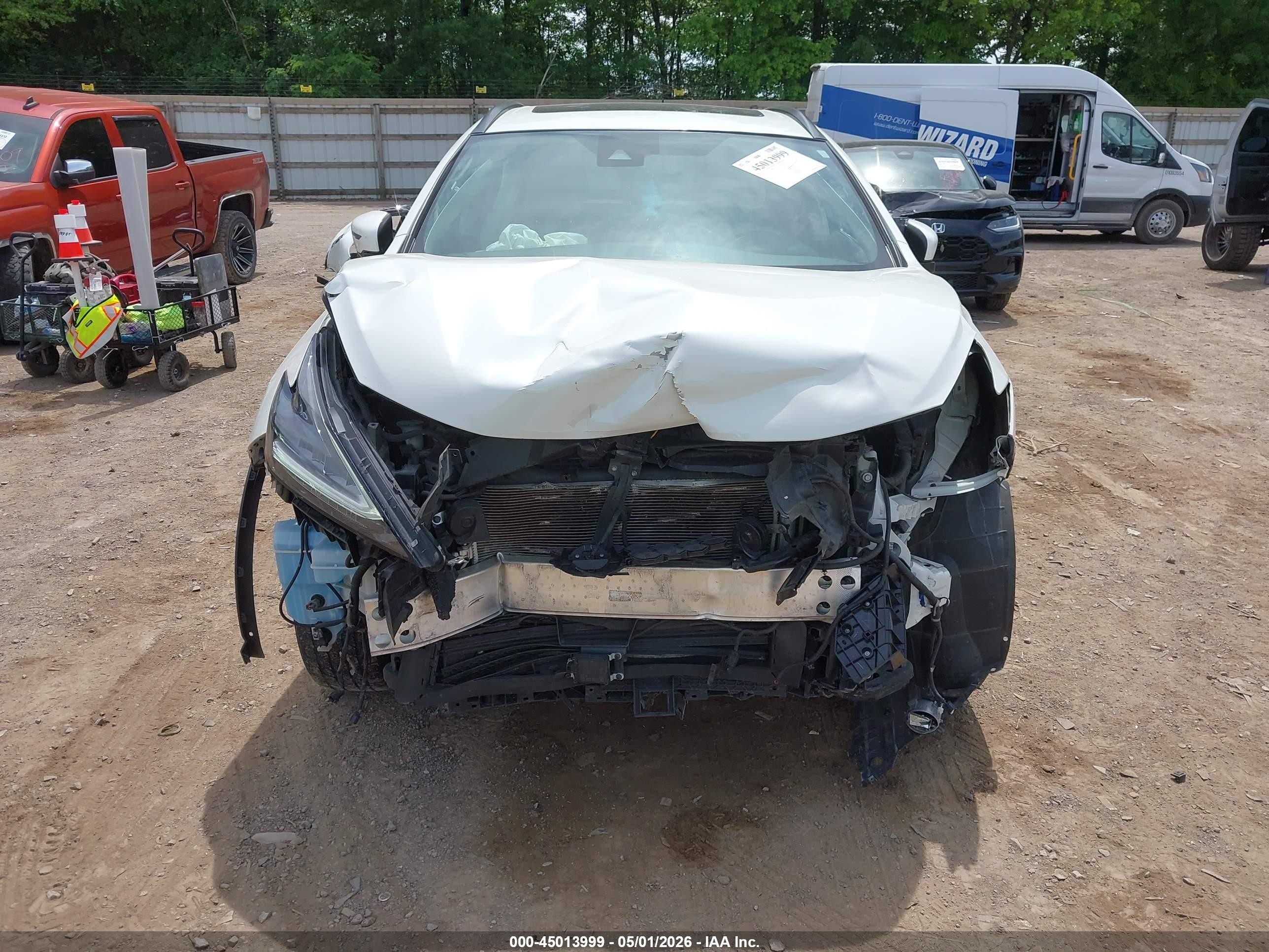2020 Nissan Murano Sv Fwd White vin: 5N1AZ2BJ3LN166382