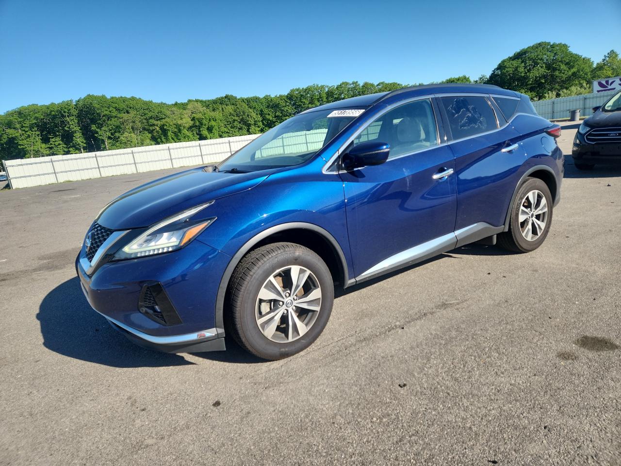 2021 Nissan Murano Sv Blue vin: 5N1AZ2BJ4MC105233 Damage: Left Front Fender, Chipped, 1