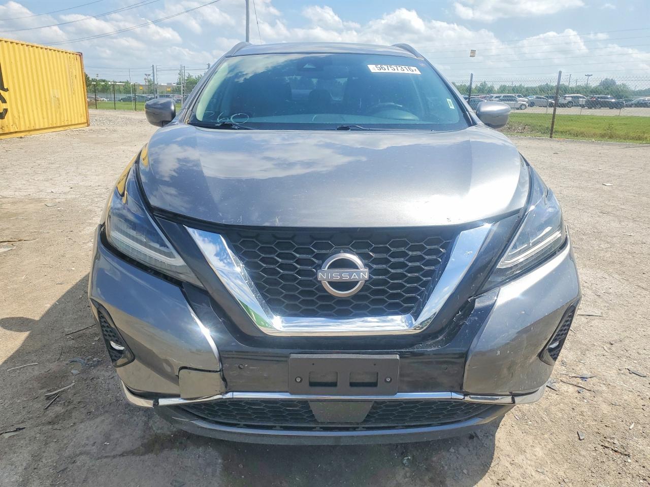 2023 Nissan Murano Sv Серый vin: 5N1AZ2BJXPC128911