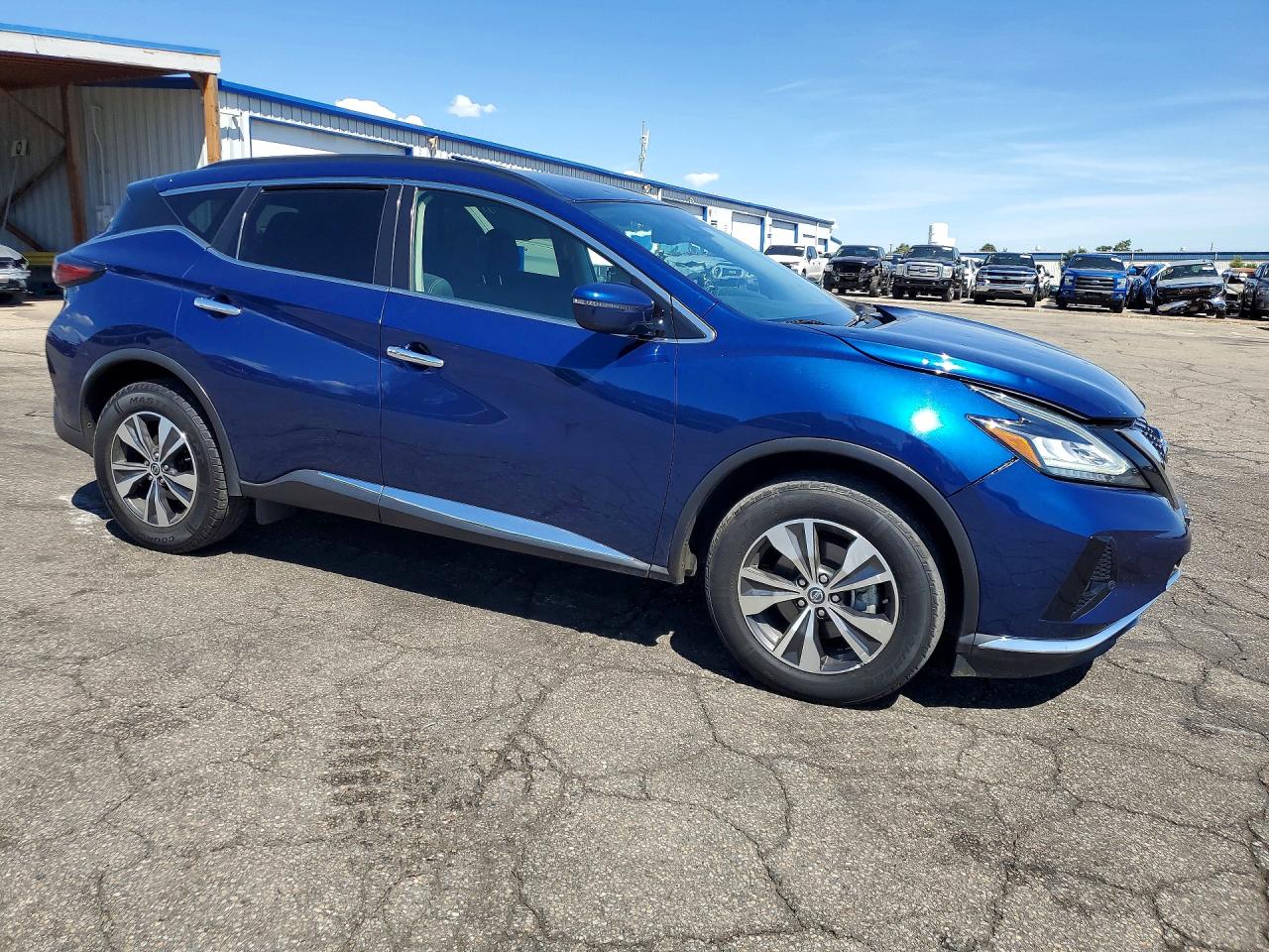 2021 Nissan Murano Sv Blue vin: 5N1AZ2BS3MC123036