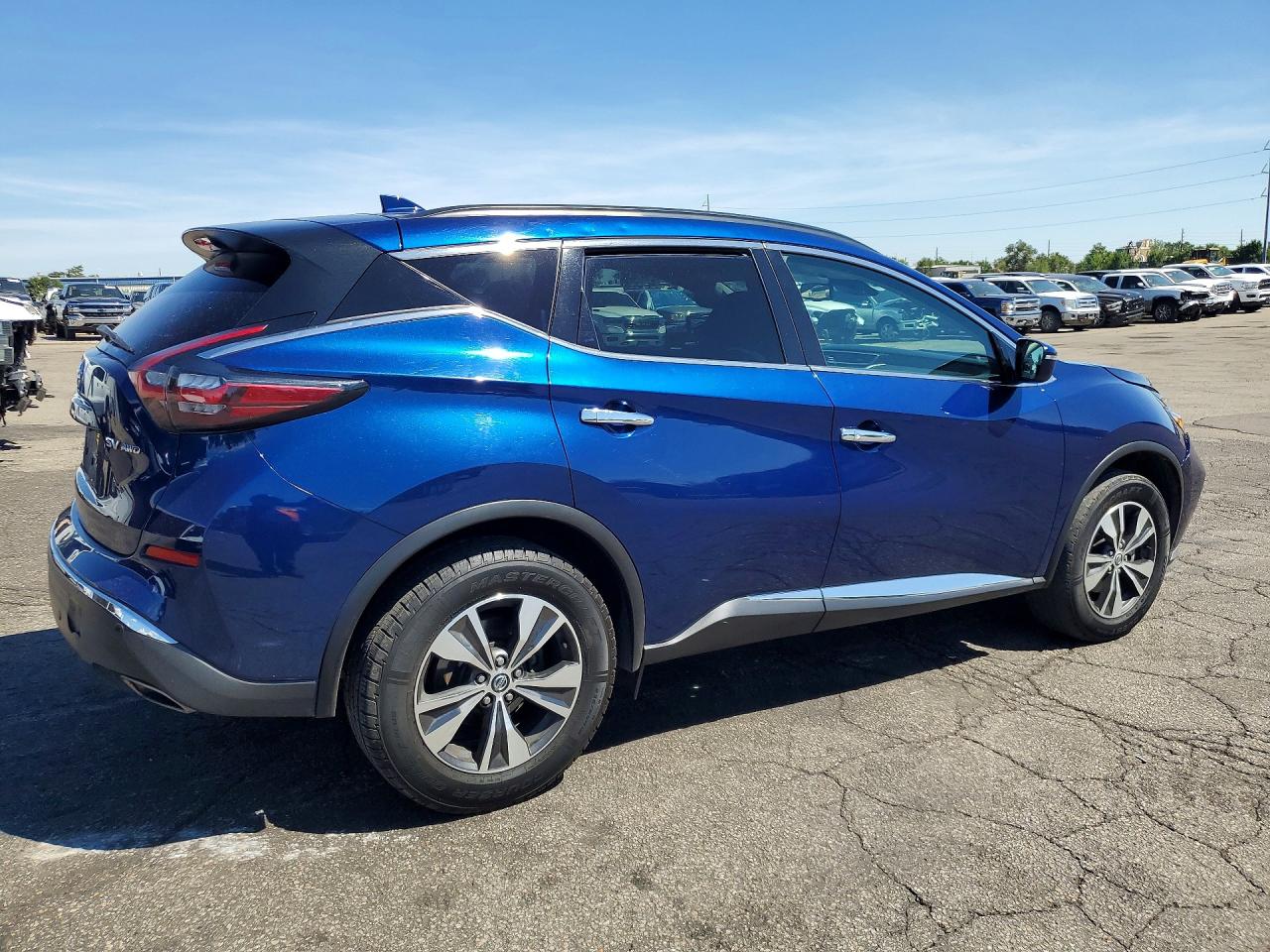 2021 Nissan Murano Sv Blue vin: 5N1AZ2BS3MC123036
