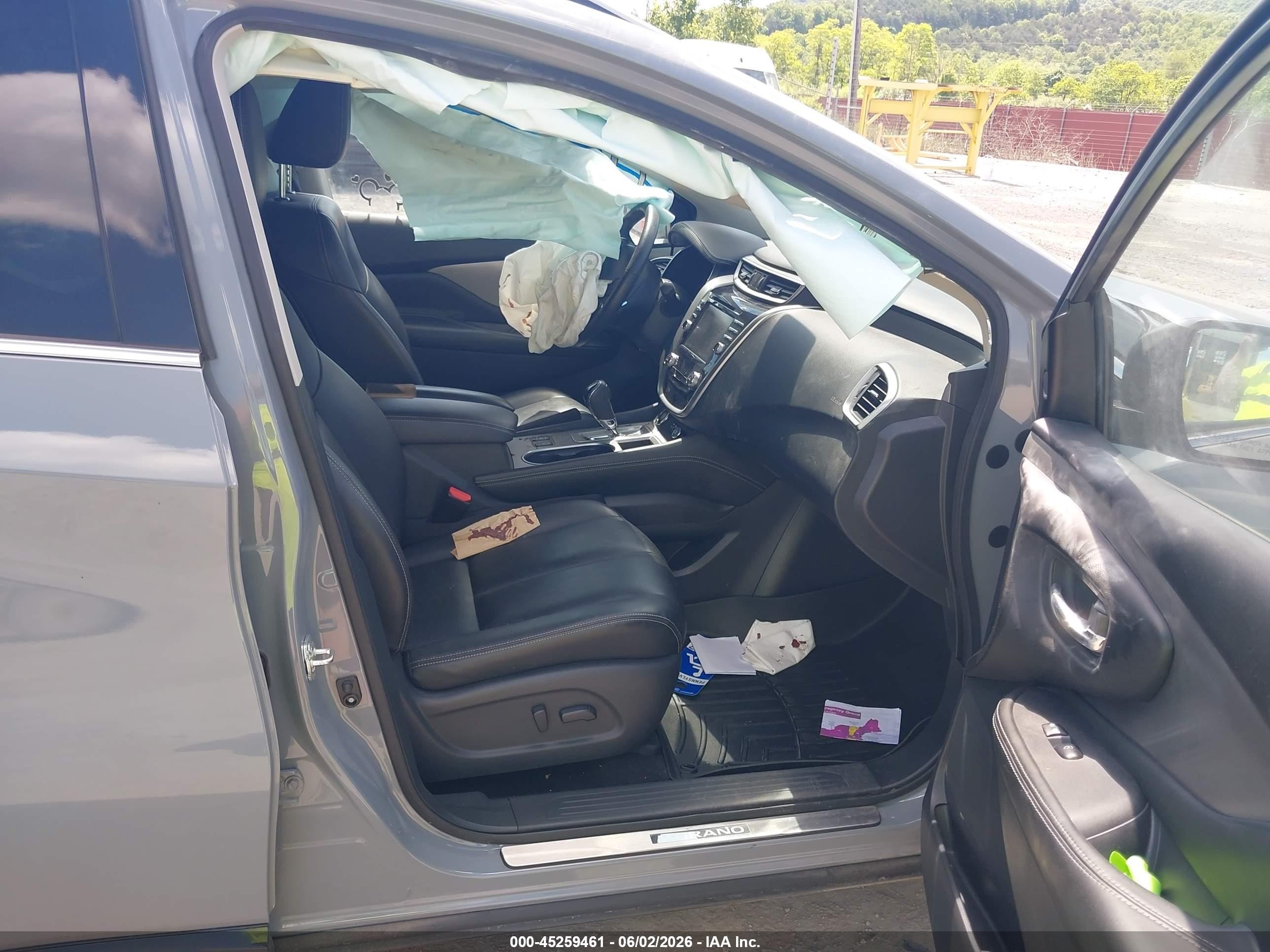 2023 Nissan Murano Sv Intelligent Awd Серый vin: 5N1AZ2BS5PC101074