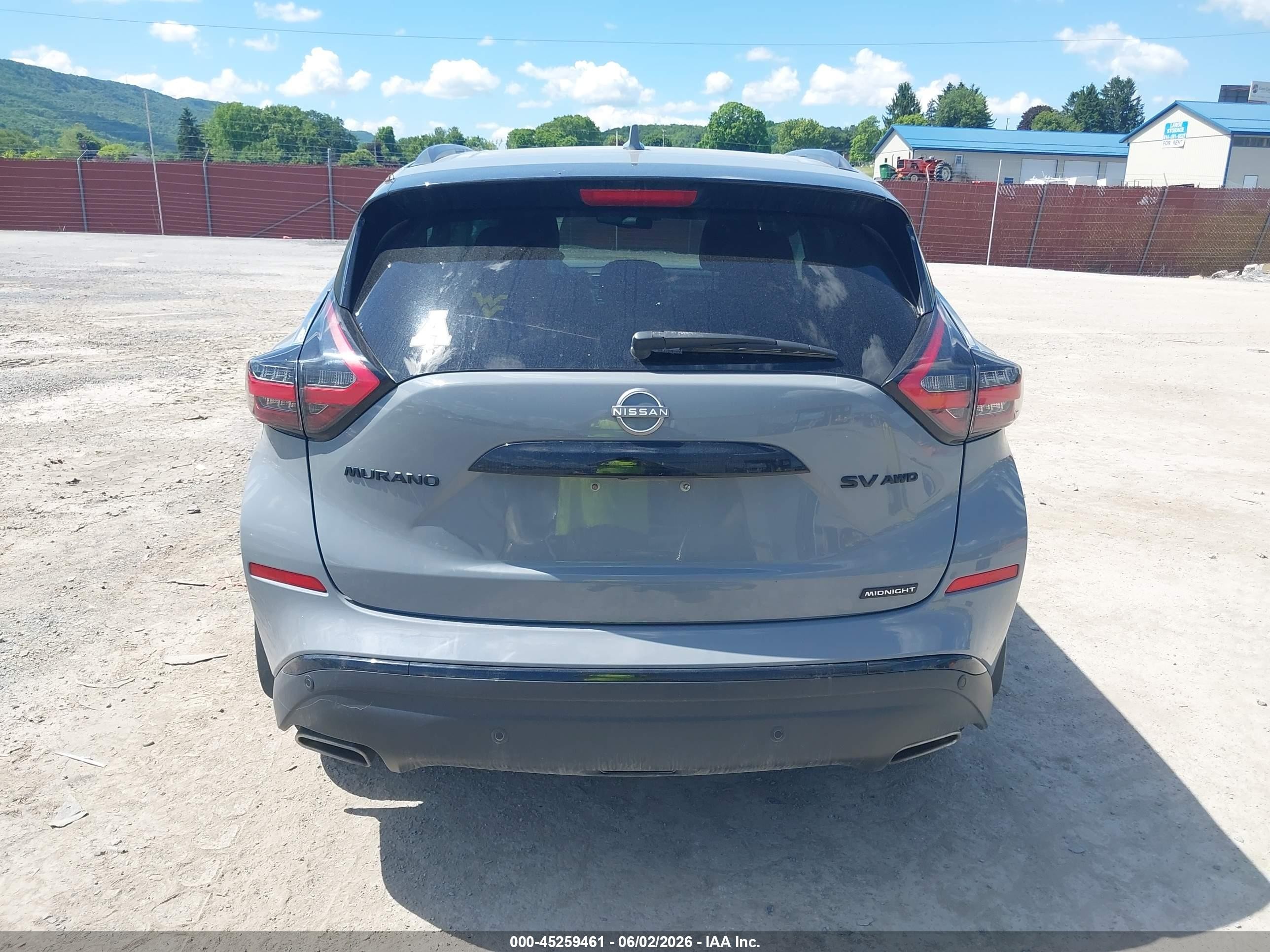 2023 Nissan Murano Sv Intelligent Awd Серый vin: 5N1AZ2BS5PC101074