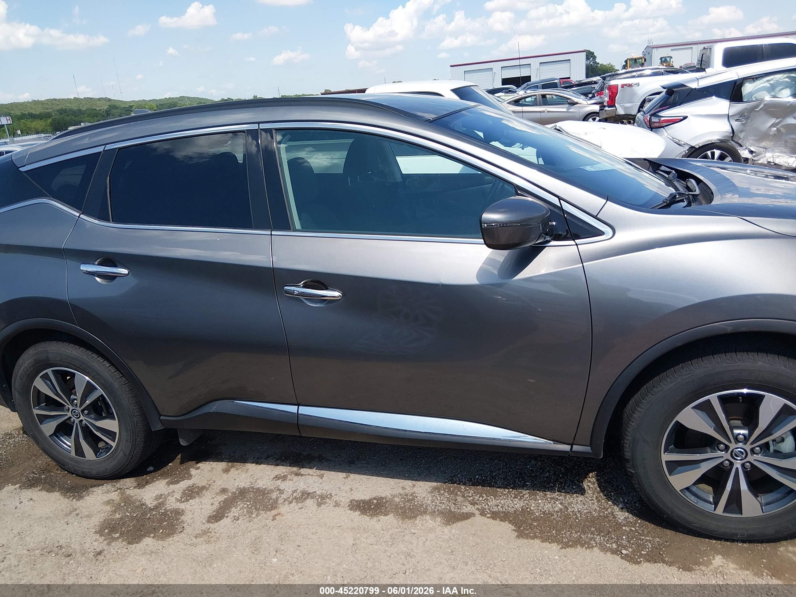 2021 Nissan Murano Sv Intelligent Awd Gray vin: 5N1AZ2BS7MC108619