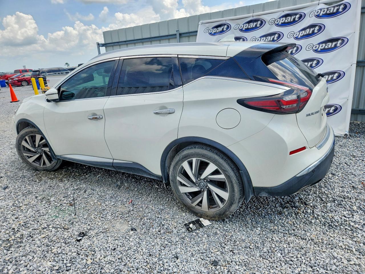 2020 Nissan Murano Sl White vin: 5N1AZ2CJ2LN130374