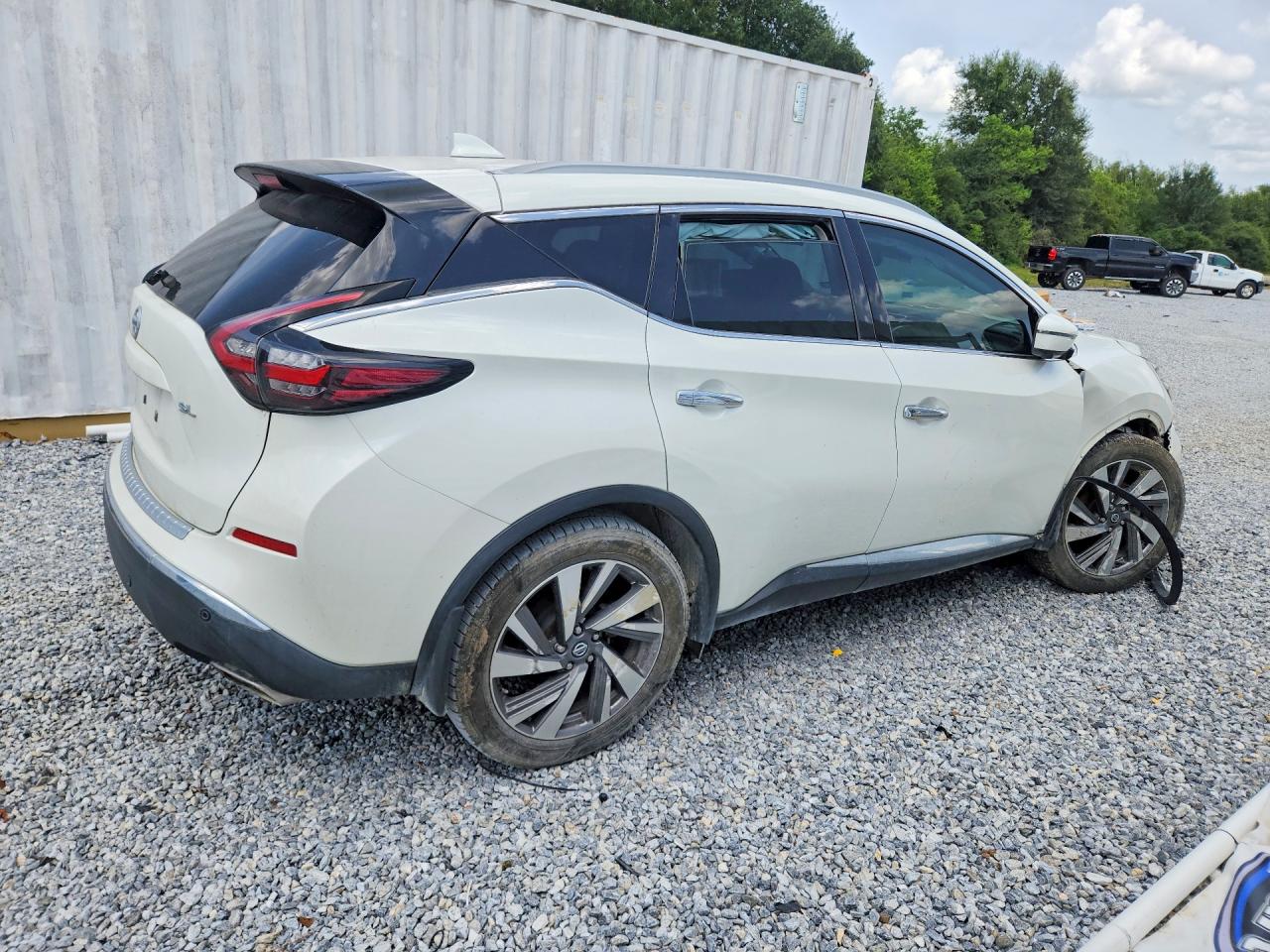 2020 Nissan Murano Sl White vin: 5N1AZ2CJ2LN130374