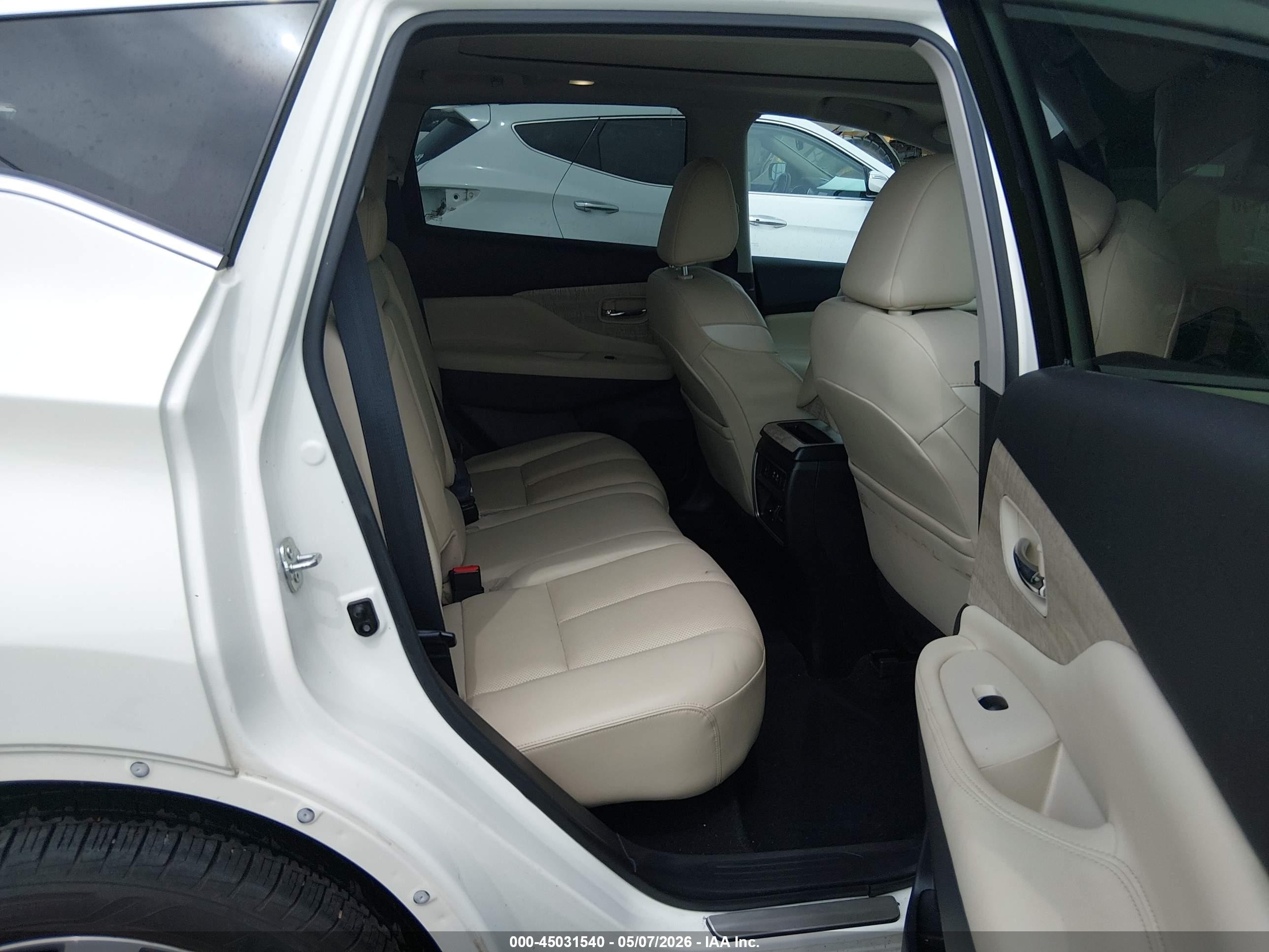 2021 Nissan Murano Sl Fwd White vin: 5N1AZ2CJ8MC108683