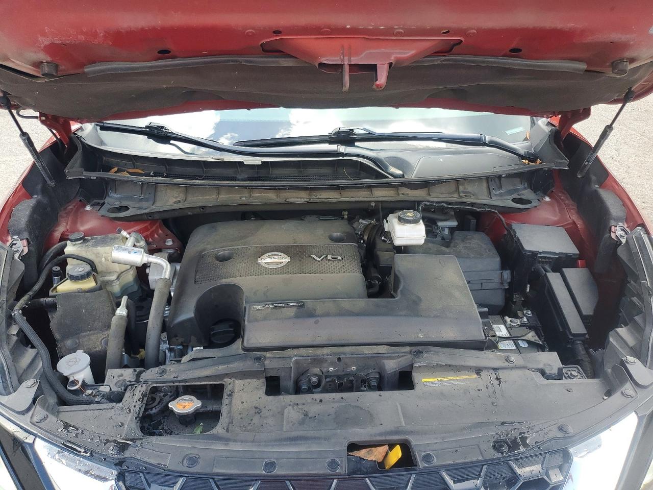2020 Nissan Murano Sl Красный vin: 5N1AZ2CJ9LN150766