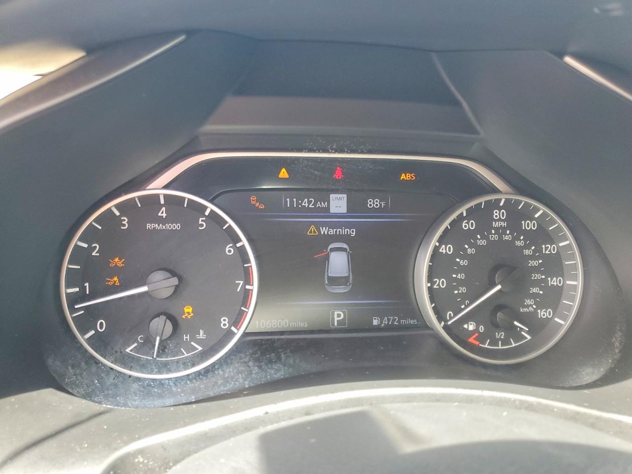 2020 Nissan Murano Sl Красный vin: 5N1AZ2CJ9LN150766