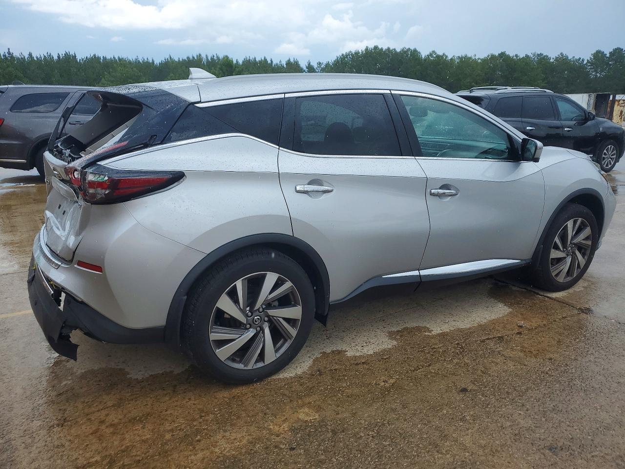 2020 Nissan Murano Sl Silver vin: 5N1AZ2CJXLN131630