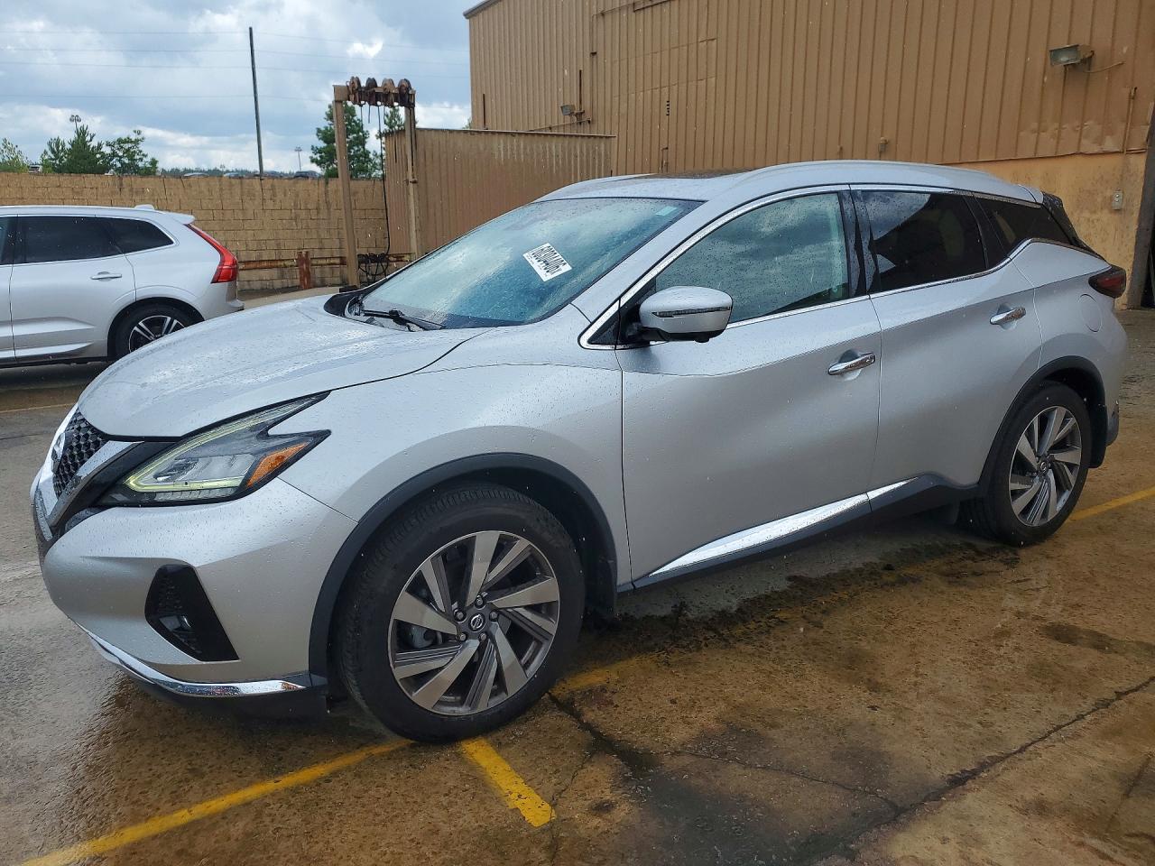 2020 Nissan Murano Sl Серебряный vin: 5N1AZ2CJXLN131630