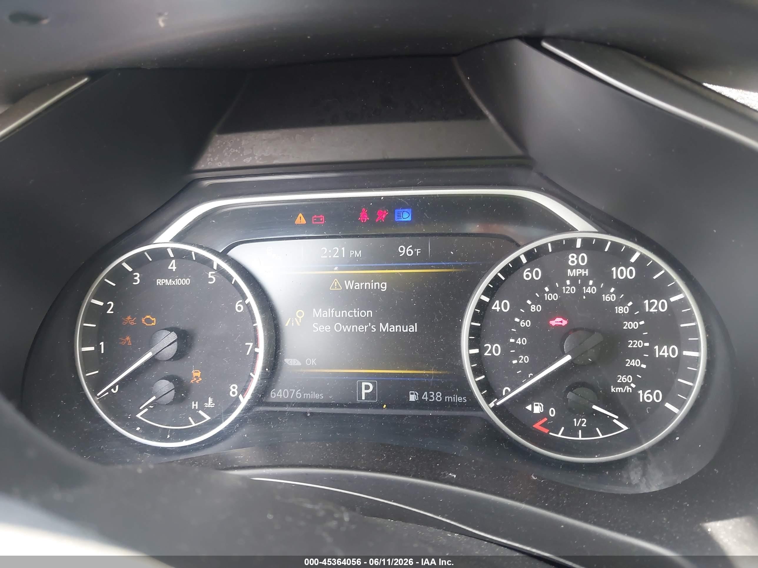 2021 Nissan Murano Sl Fwd Silver vin: 5N1AZ2CJXMC108703
