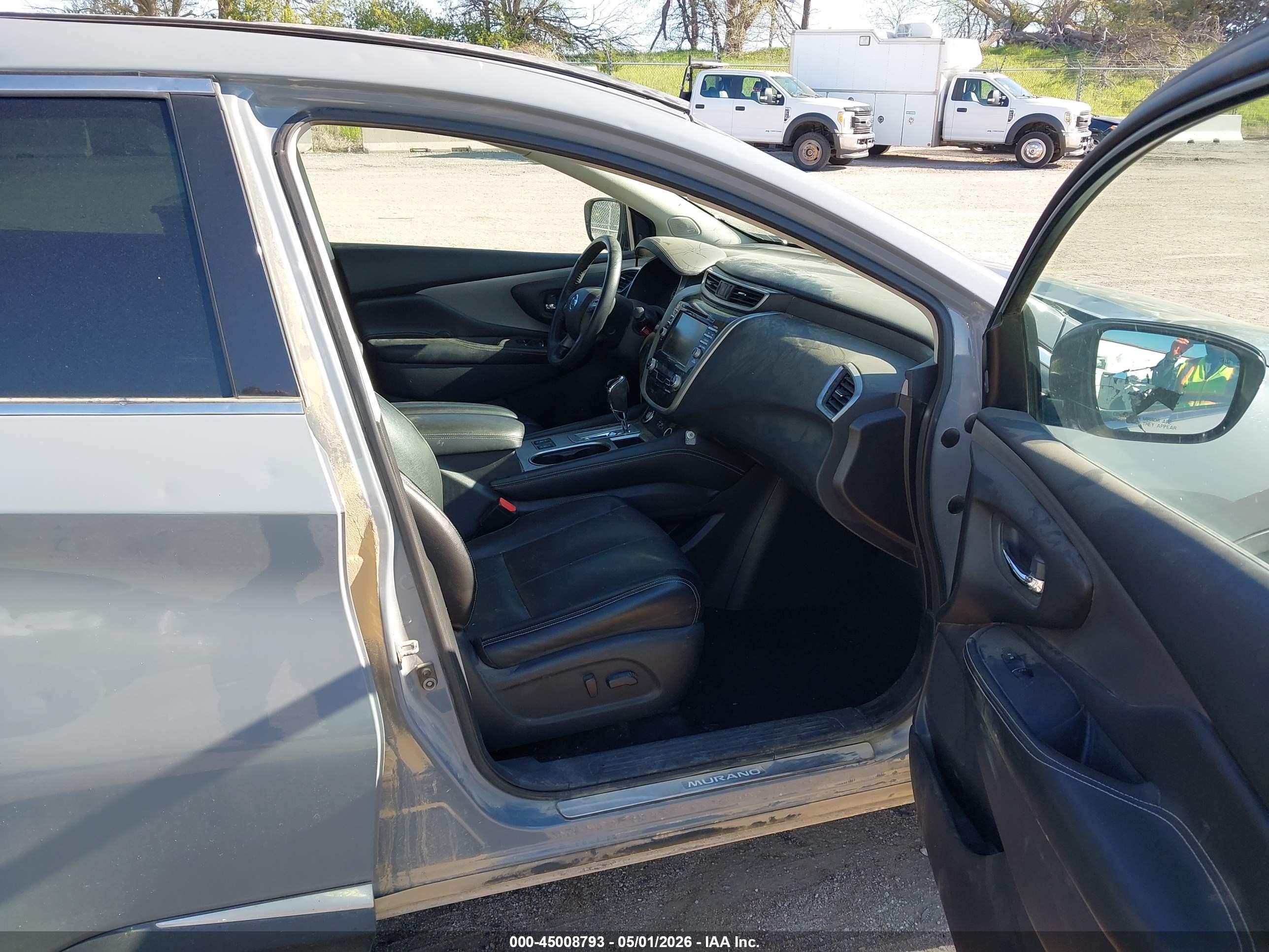 2022 Nissan Murano Sl Intelligent Awd Gray vin: 5N1AZ2CS3NC120654