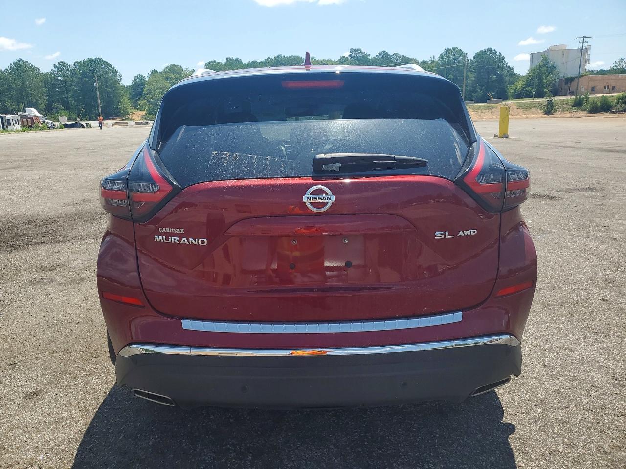 2022 Nissan Murano Sl Burgundy vin: 5N1AZ2CS7NC108801