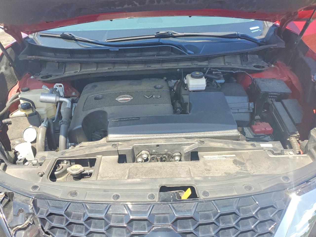 2022 Nissan Murano Sl Burgundy vin: 5N1AZ2CS7NC108801