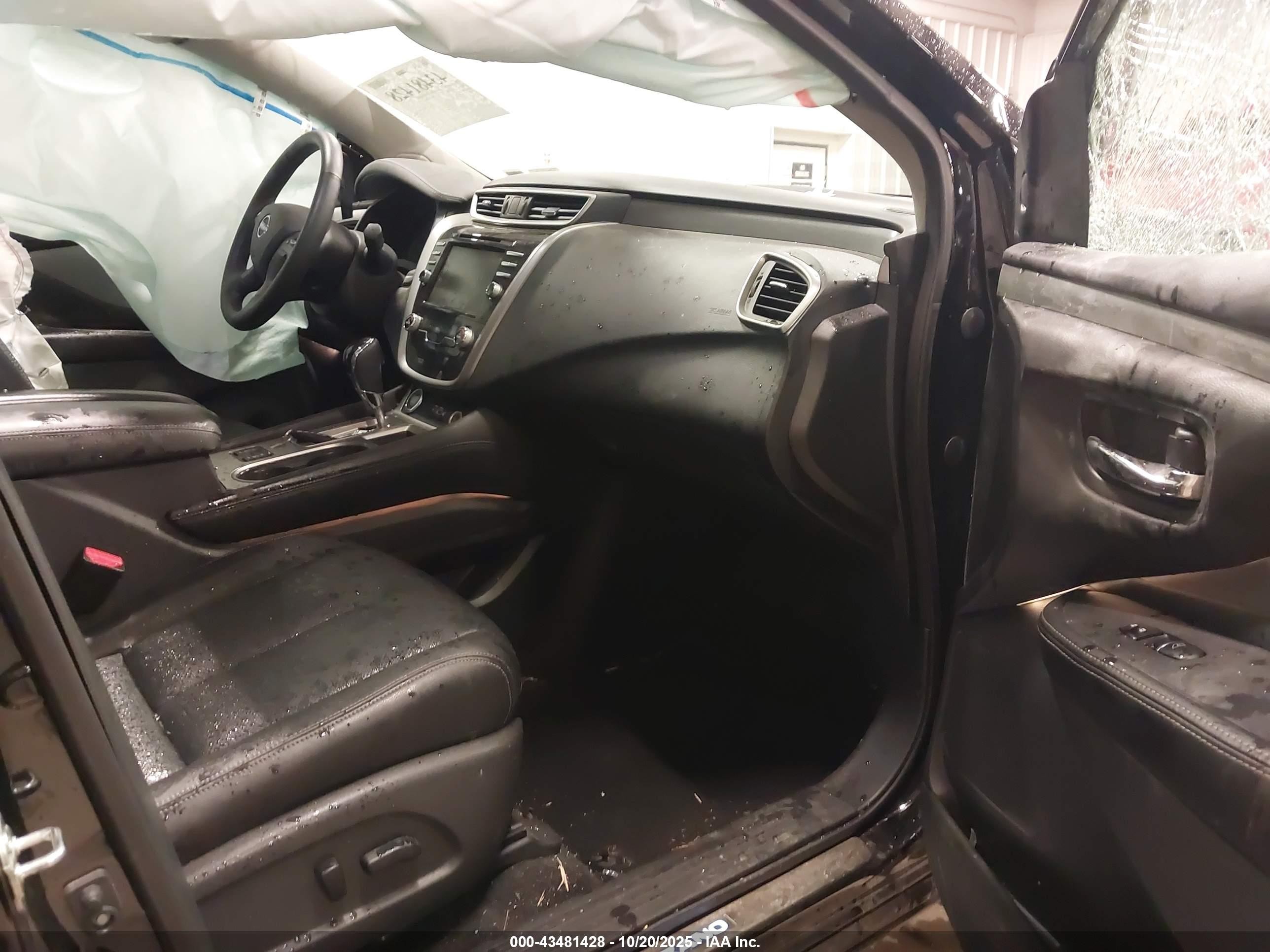 2024 Nissan Murano Sl Intelligent Awd Black vin: 5N1AZ2CS9RC128053