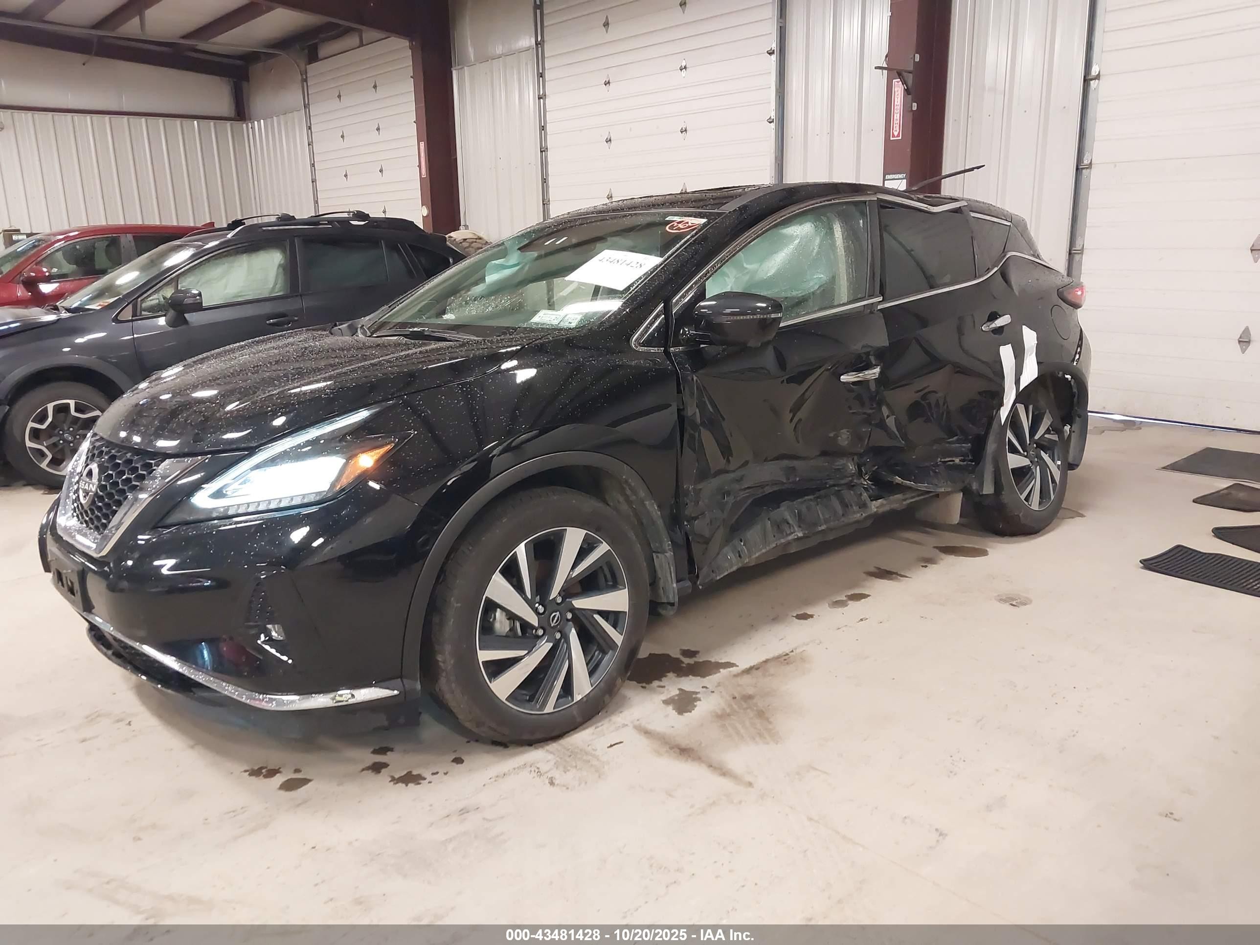2024 Nissan Murano Sl Intelligent Awd Black vin: 5N1AZ2CS9RC128053