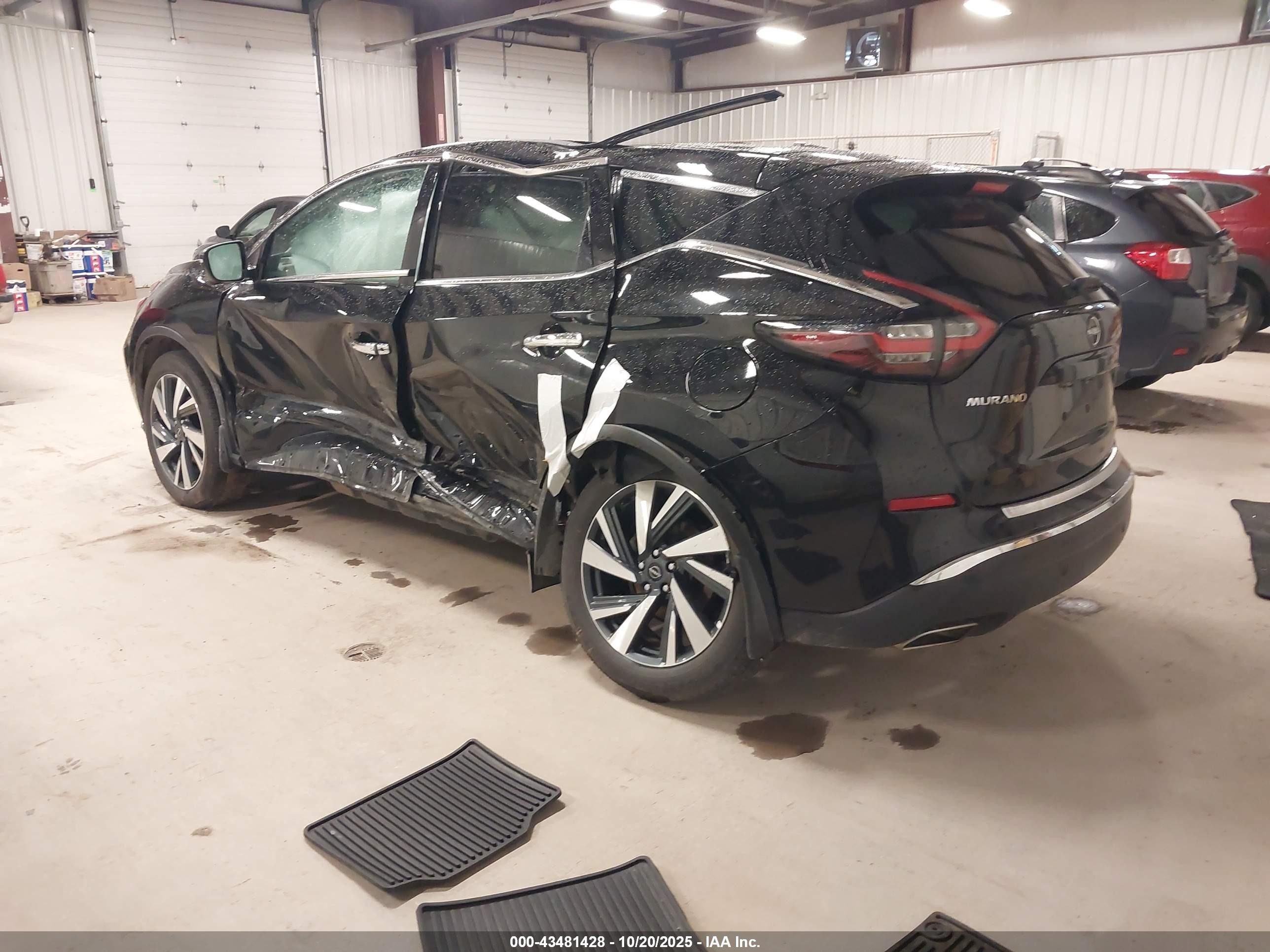 2024 Nissan Murano Sl Intelligent Awd Black vin: 5N1AZ2CS9RC128053