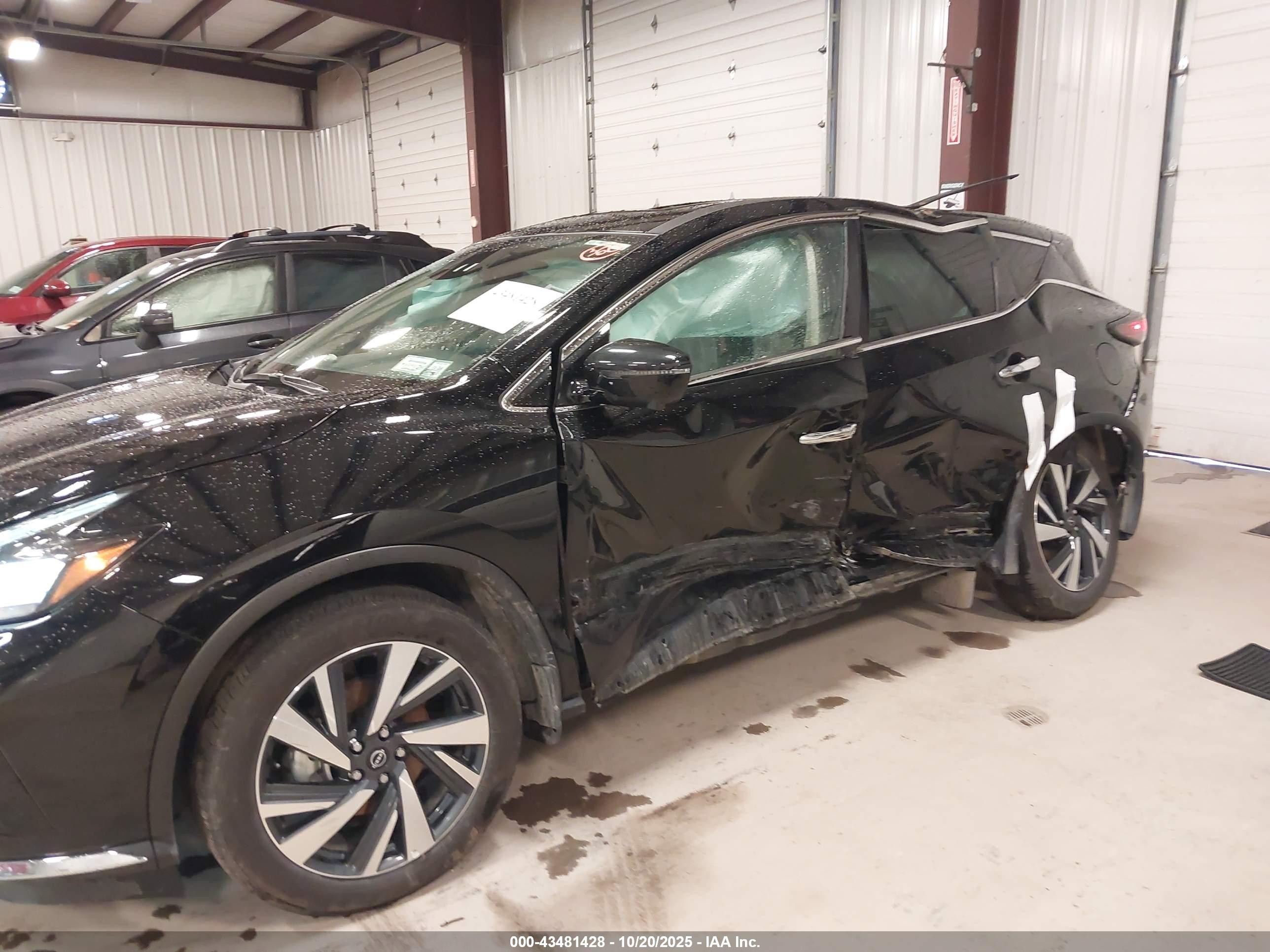 2024 Nissan Murano Sl Intelligent Awd Black vin: 5N1AZ2CS9RC128053