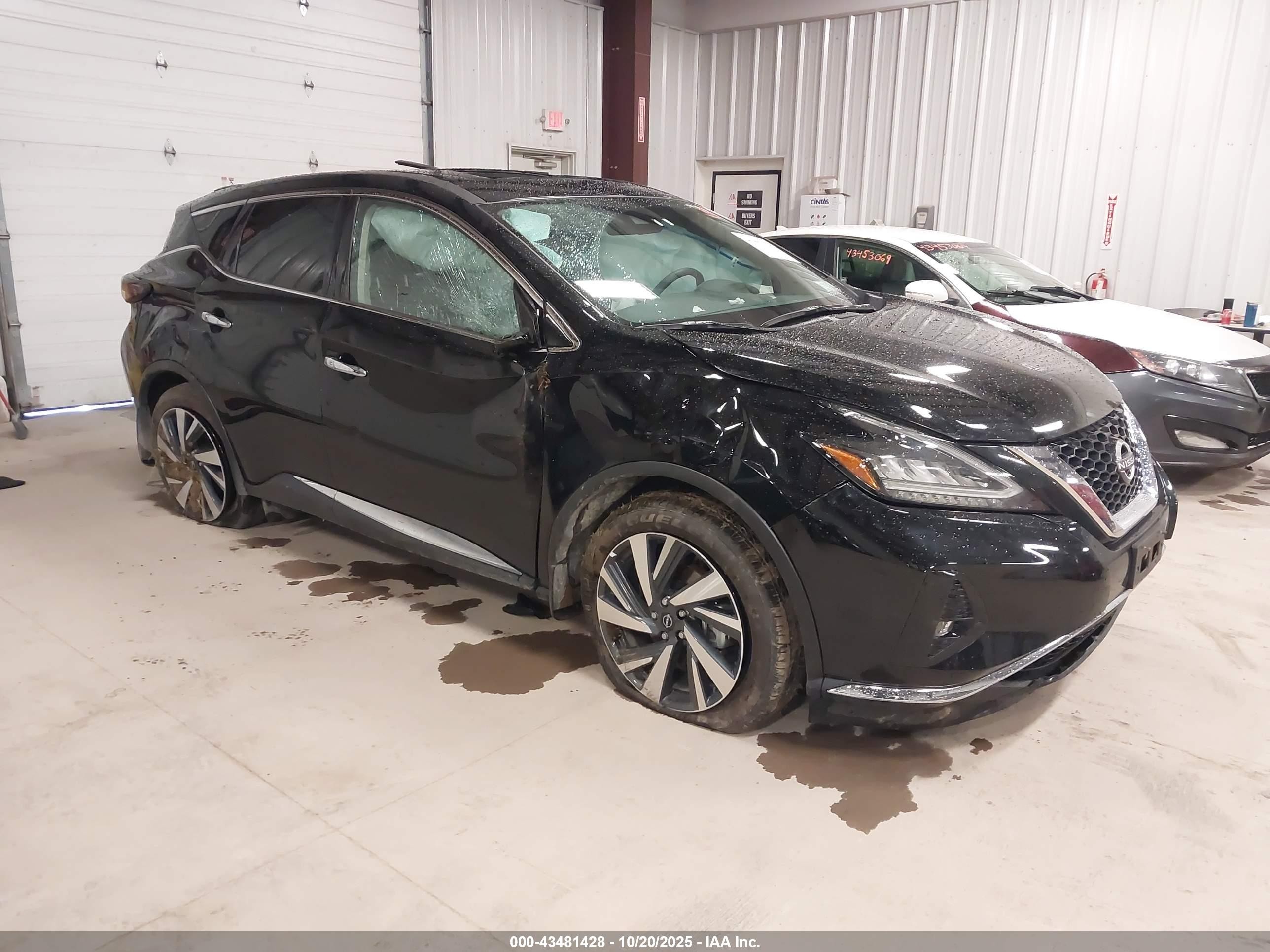 2024 Nissan Murano Sl Intelligent Awd Black vin: 5N1AZ2CS9RC128053