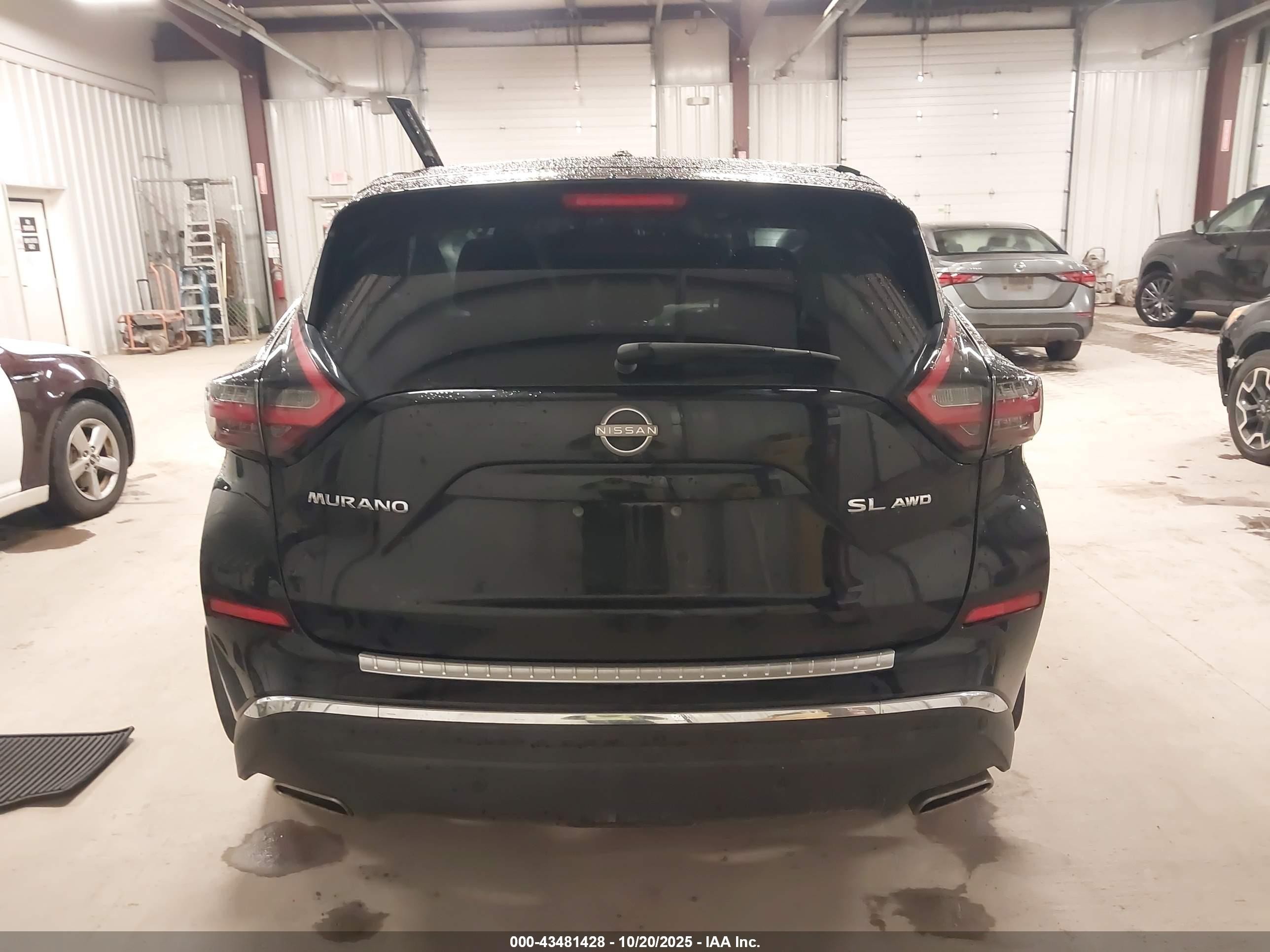 2024 Nissan Murano Sl Intelligent Awd Black vin: 5N1AZ2CS9RC128053