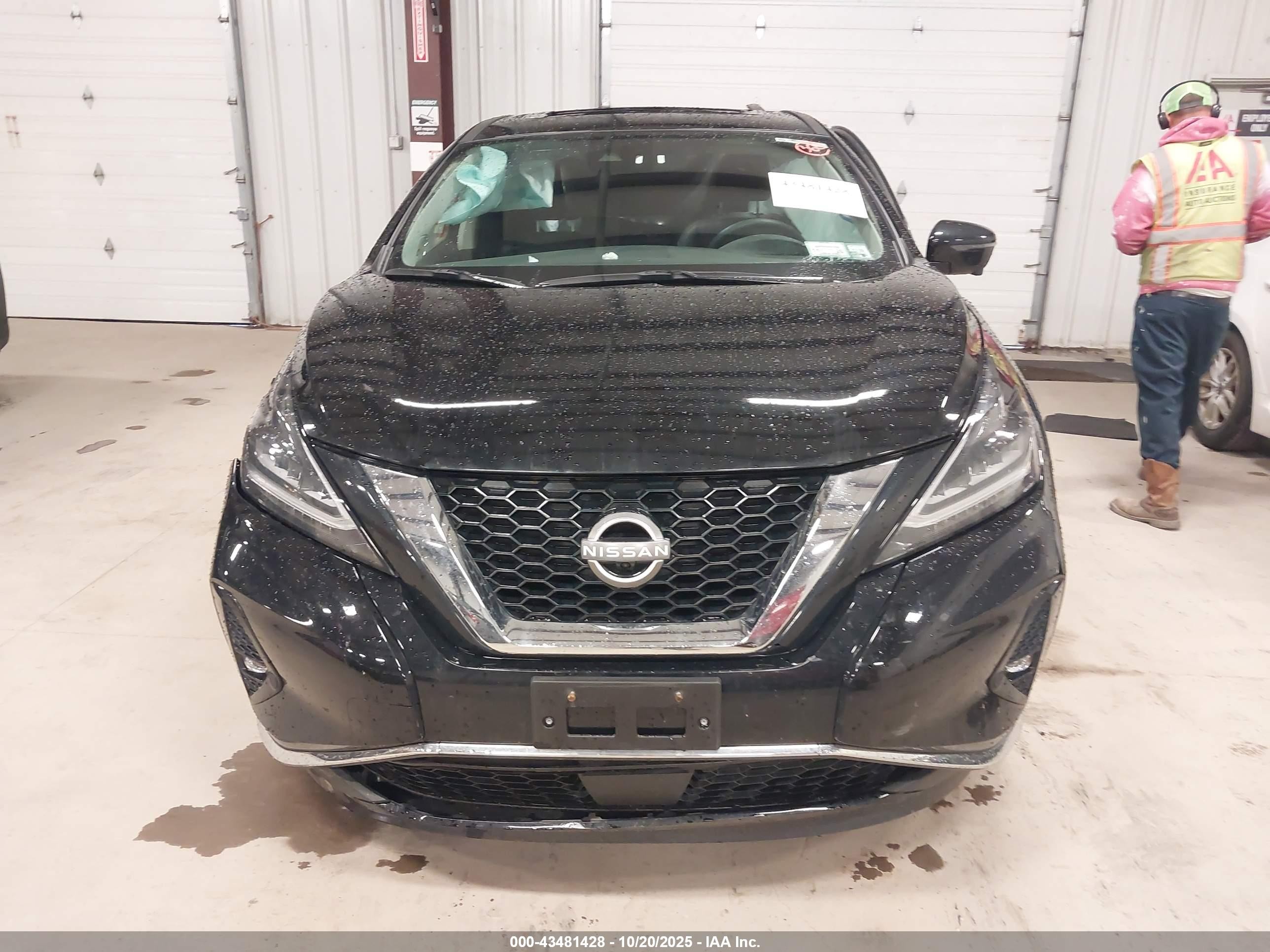 2024 Nissan Murano Sl Intelligent Awd Black vin: 5N1AZ2CS9RC128053