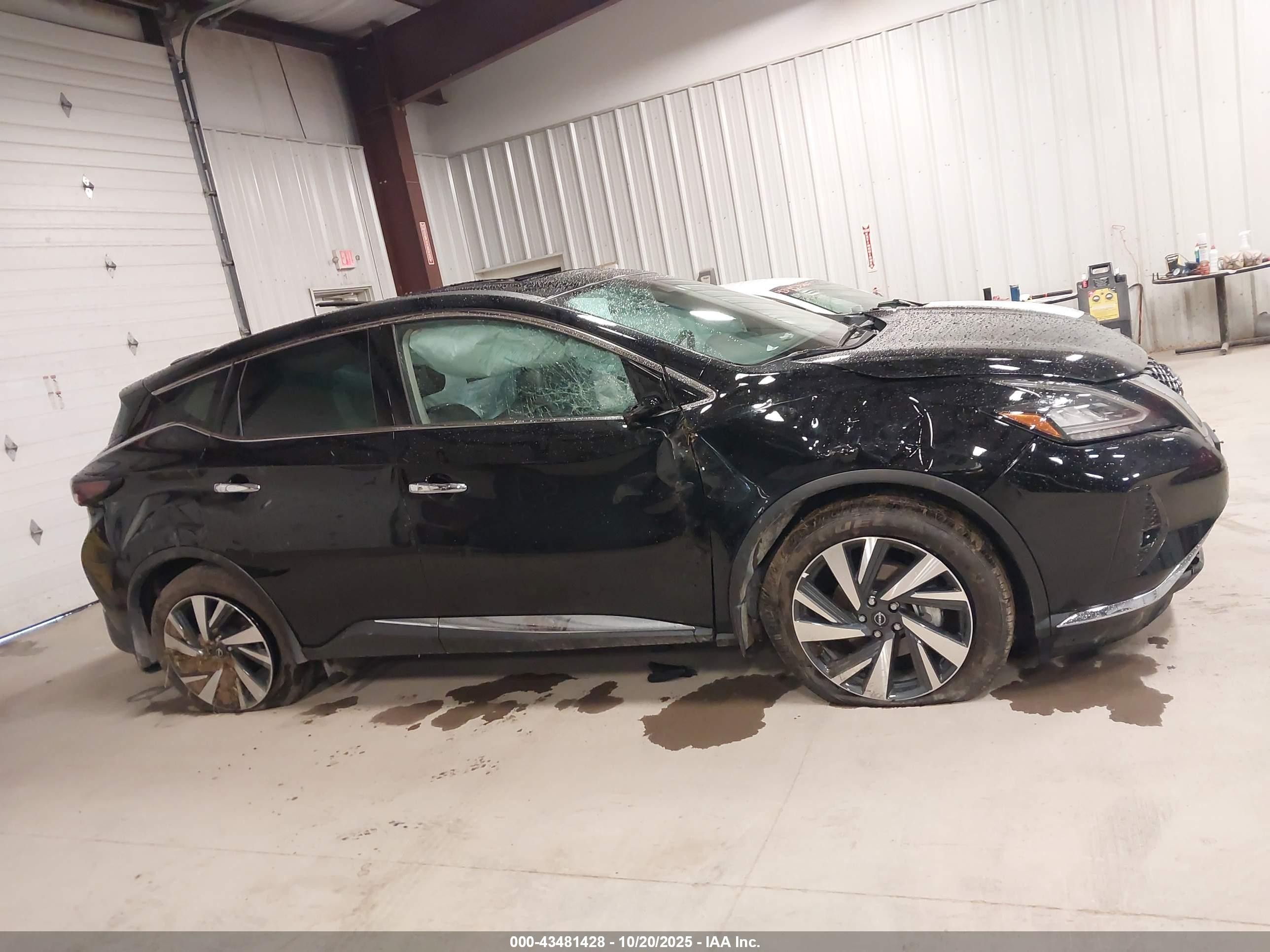 2024 Nissan Murano Sl Intelligent Awd Black vin: 5N1AZ2CS9RC128053