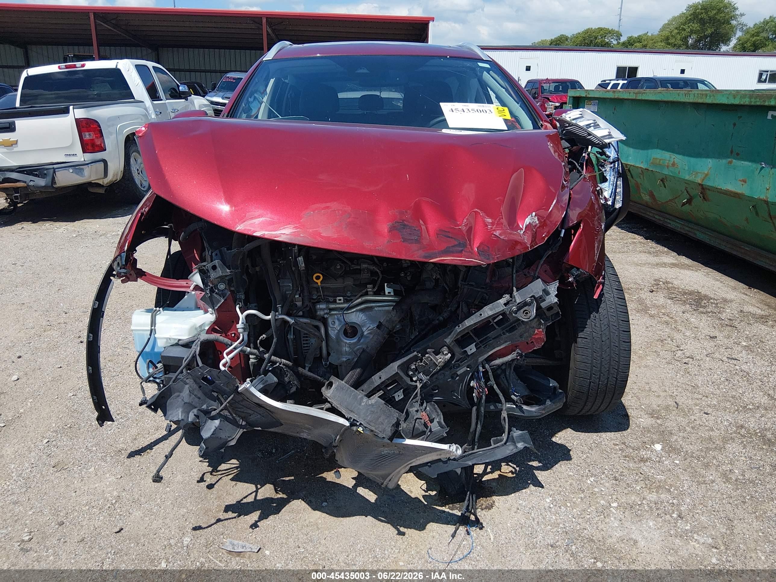 2020 Nissan Murano Sl Intelligent Awd Red vin: 5N1AZ2CSXLN126534
