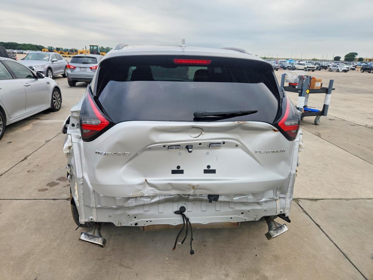 2021 Nissan Murano Platinum Silver vin: 5N1AZ2DJ3MC109898