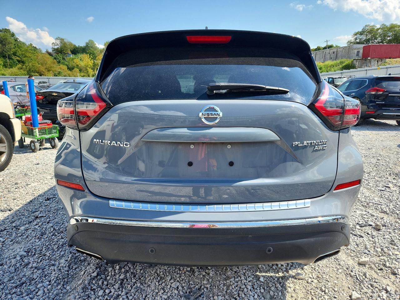 2021 Nissan Murano Platinum Gray vin: 5N1AZ2DS3MC108131