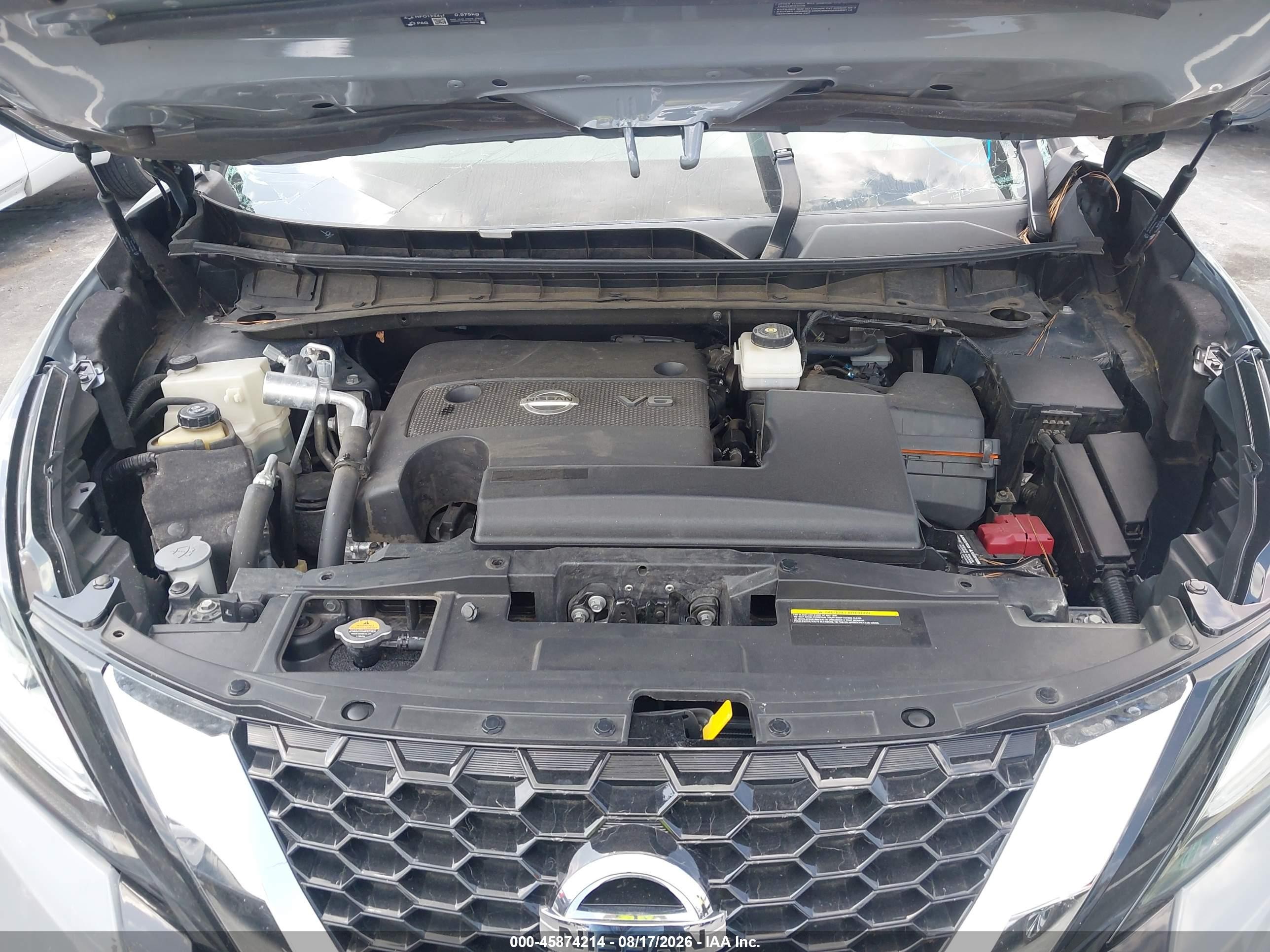 2021 Nissan Murano Platinum Intelligent Awd Gray vin: 5N1AZ2DS4MC104508