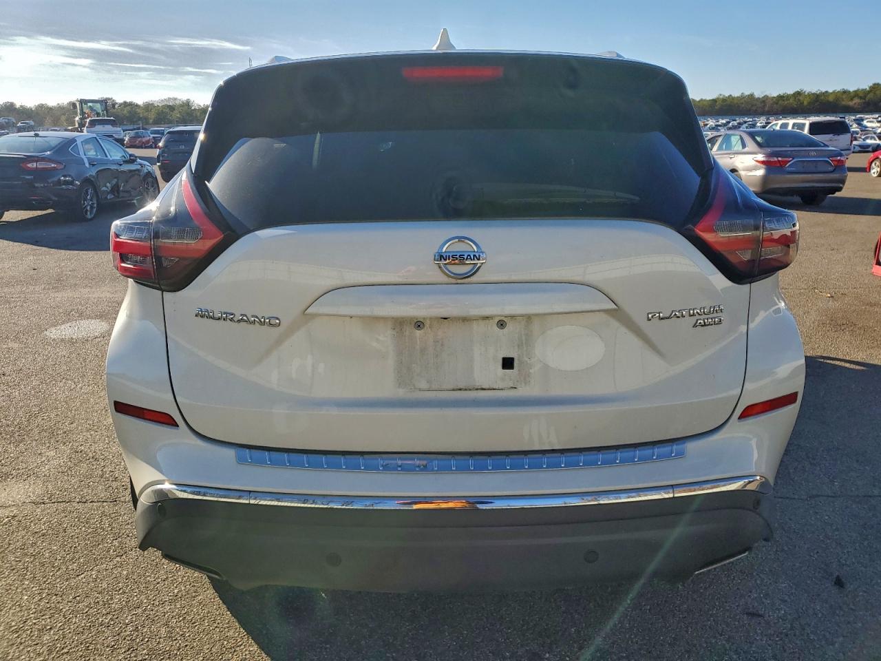 2020 Nissan Murano Platinum White vin: 5N1AZ2DS9LN135529