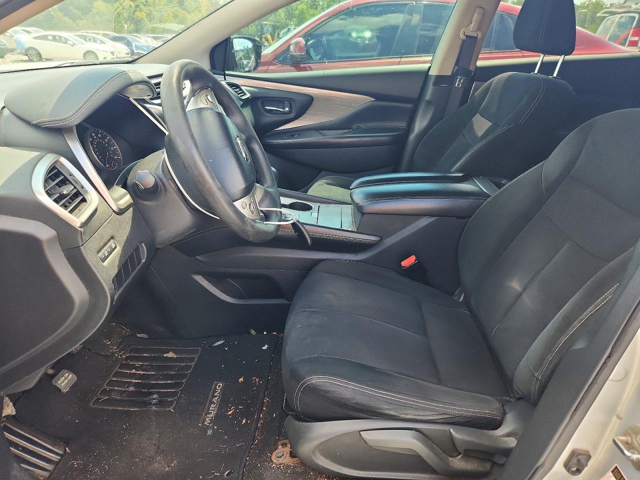 2015 Nissan Murano S Silver vin: 5N1AZ2MG0FN203507