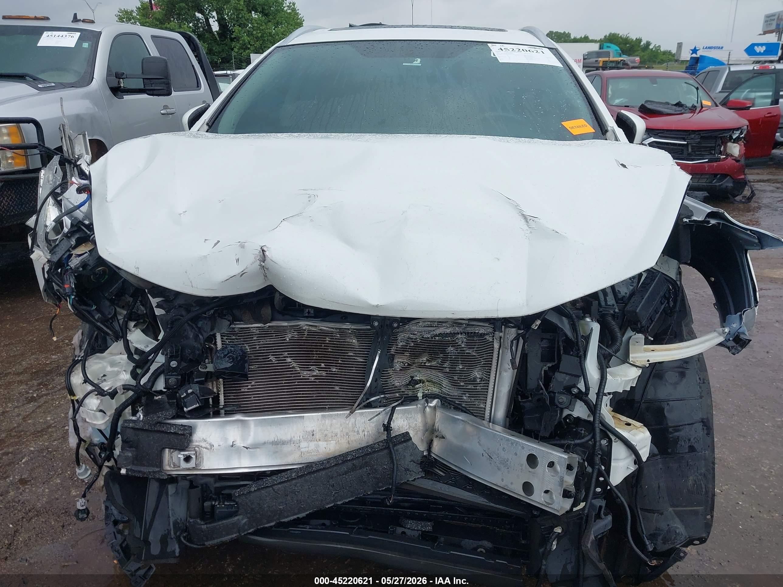 2015 Nissan Murano Sl White vin: 5N1AZ2MG0FN204821