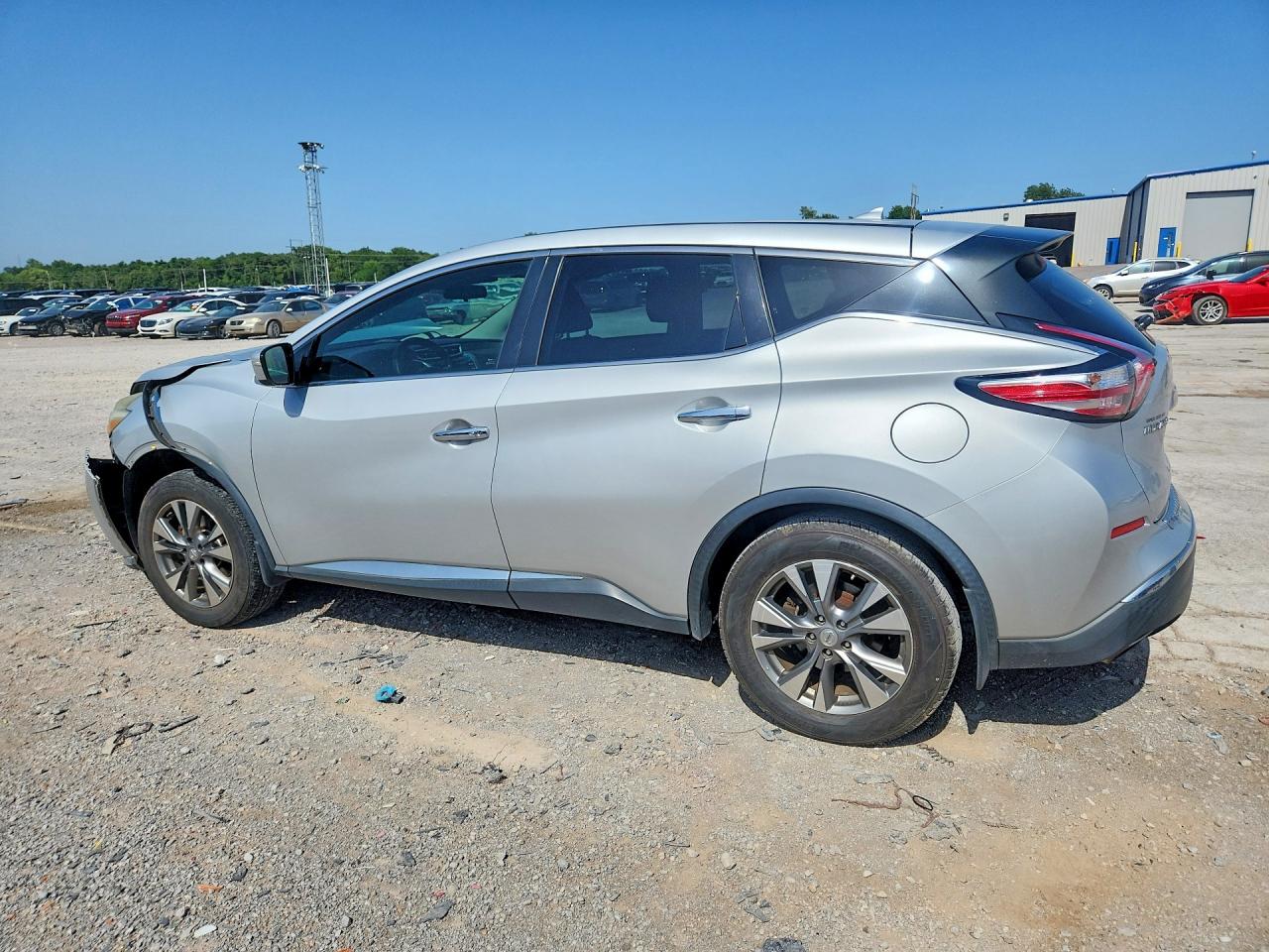 2015 Nissan Murano S Silver vin: 5N1AZ2MG0FN216502
