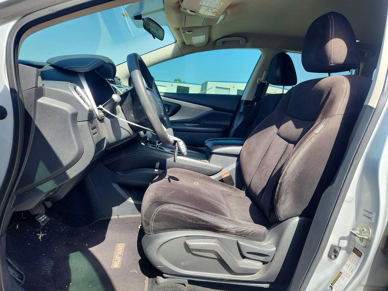 2015 Nissan Murano S Silver vin: 5N1AZ2MG0FN216502