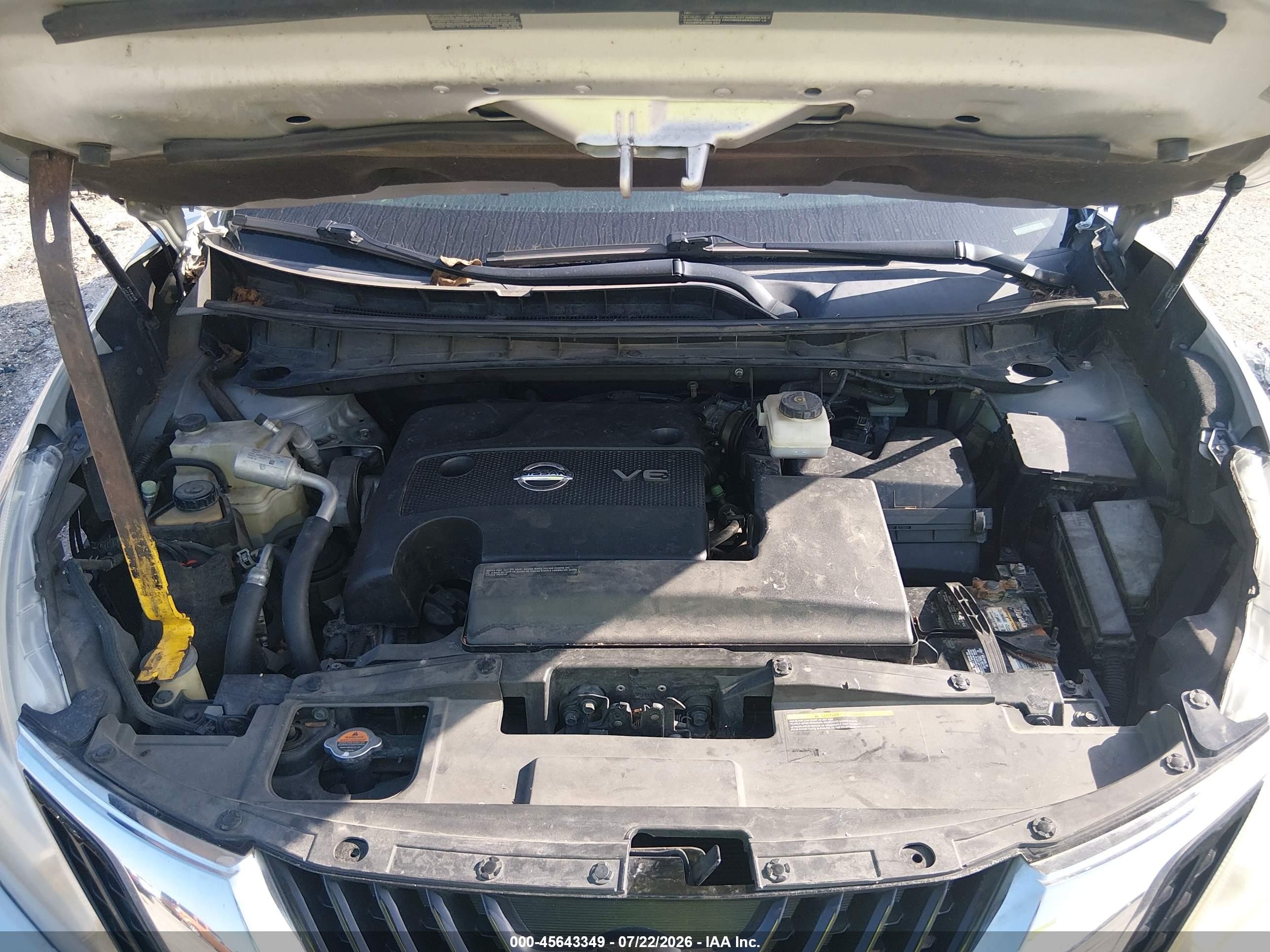 2015 Nissan Murano Platinum Silver vin: 5N1AZ2MG0FN222008