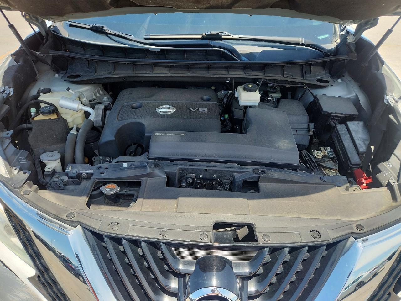 2015 Nissan Murano Sv Silver vin: 5N1AZ2MG0FN234420