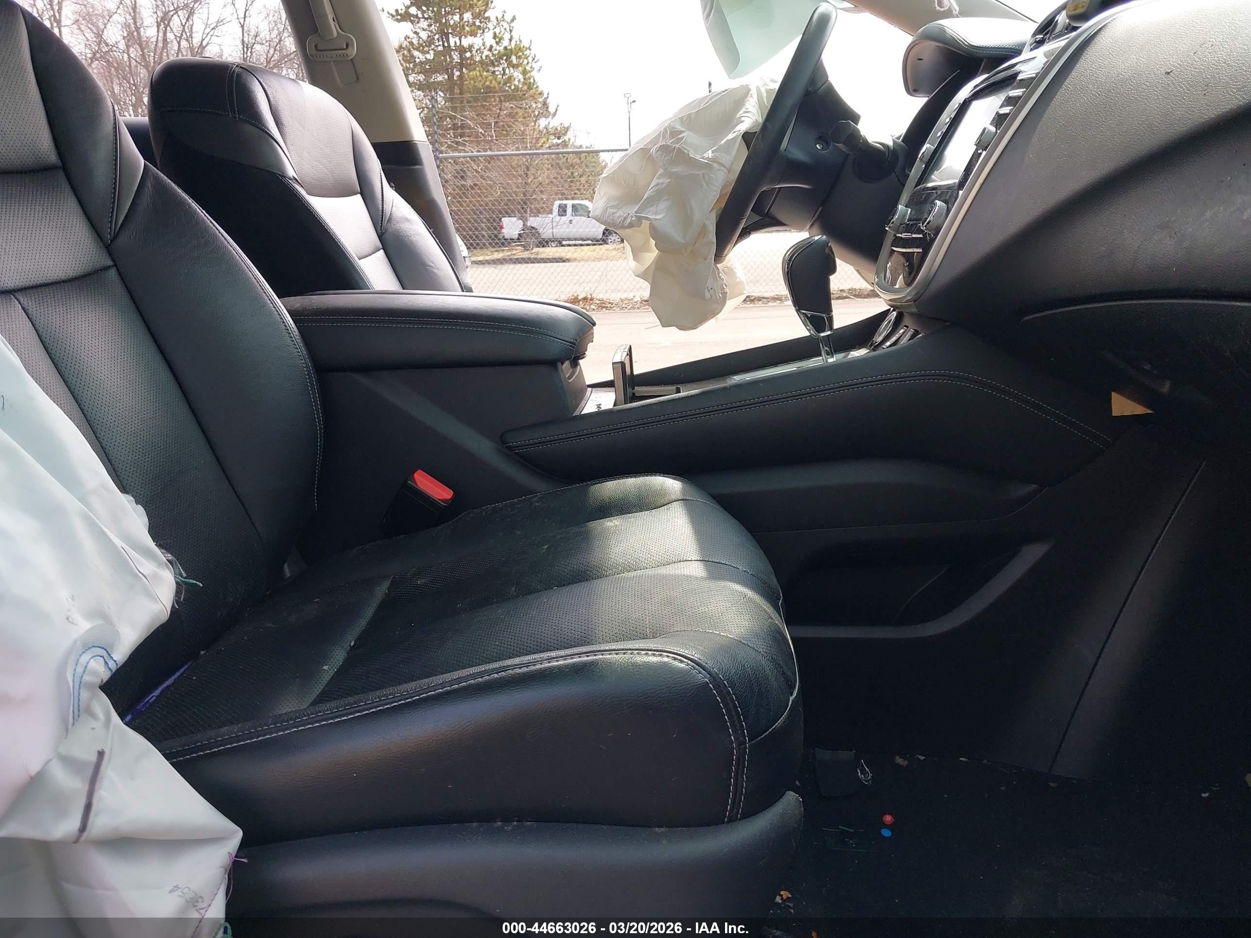 2015 Nissan Murano Sl Серебряный vin: 5N1AZ2MG0FN239360